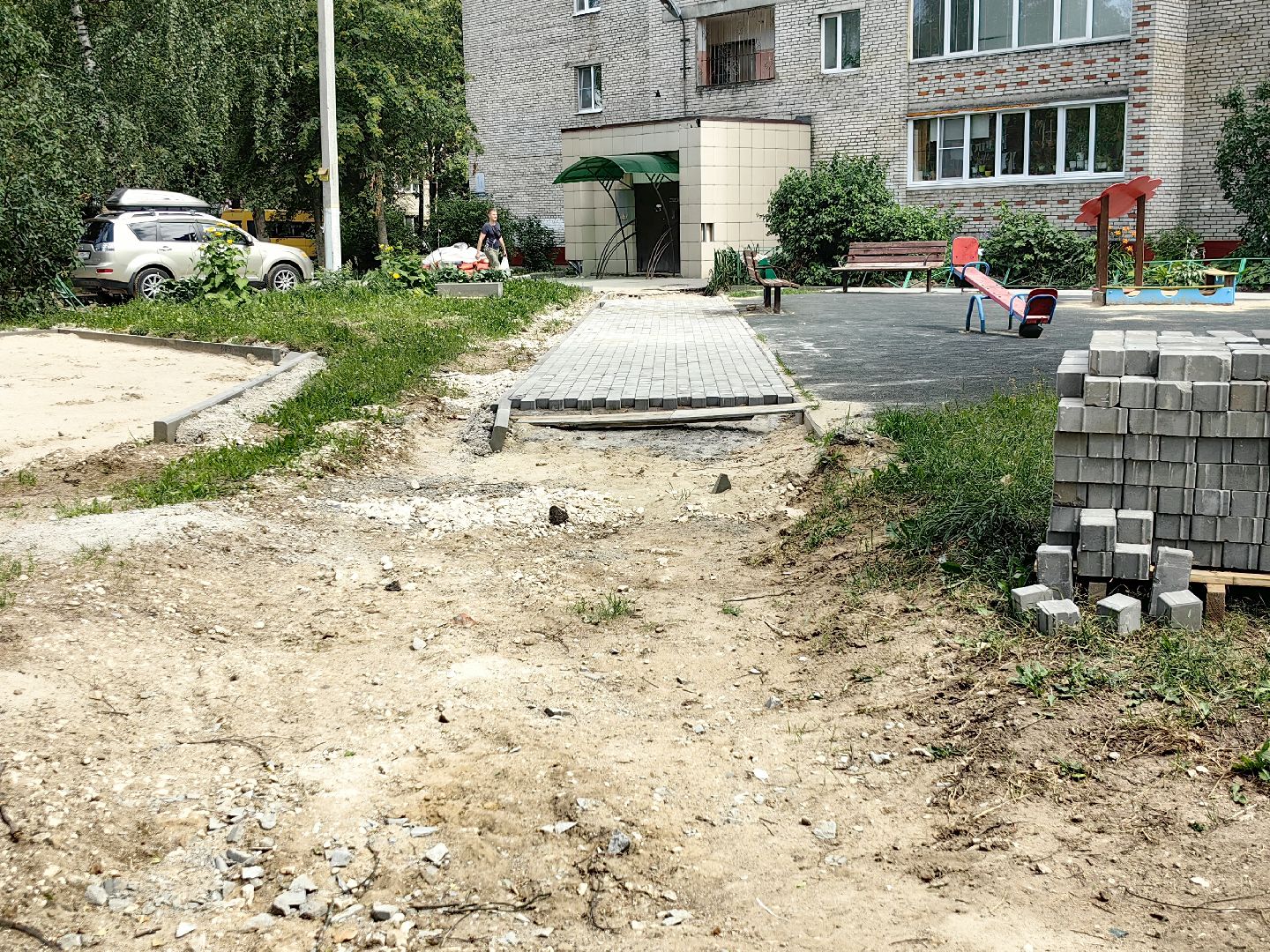 благоустройство 2024, программа губернатора, Благоустройство дворов в Подмосковье, щёлково,