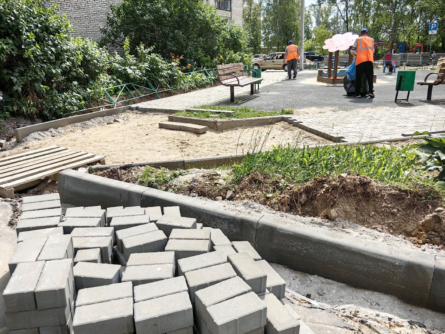 благоустройство 2024, программа губернатора, Благоустройство дворов в Подмосковье, щёлково,