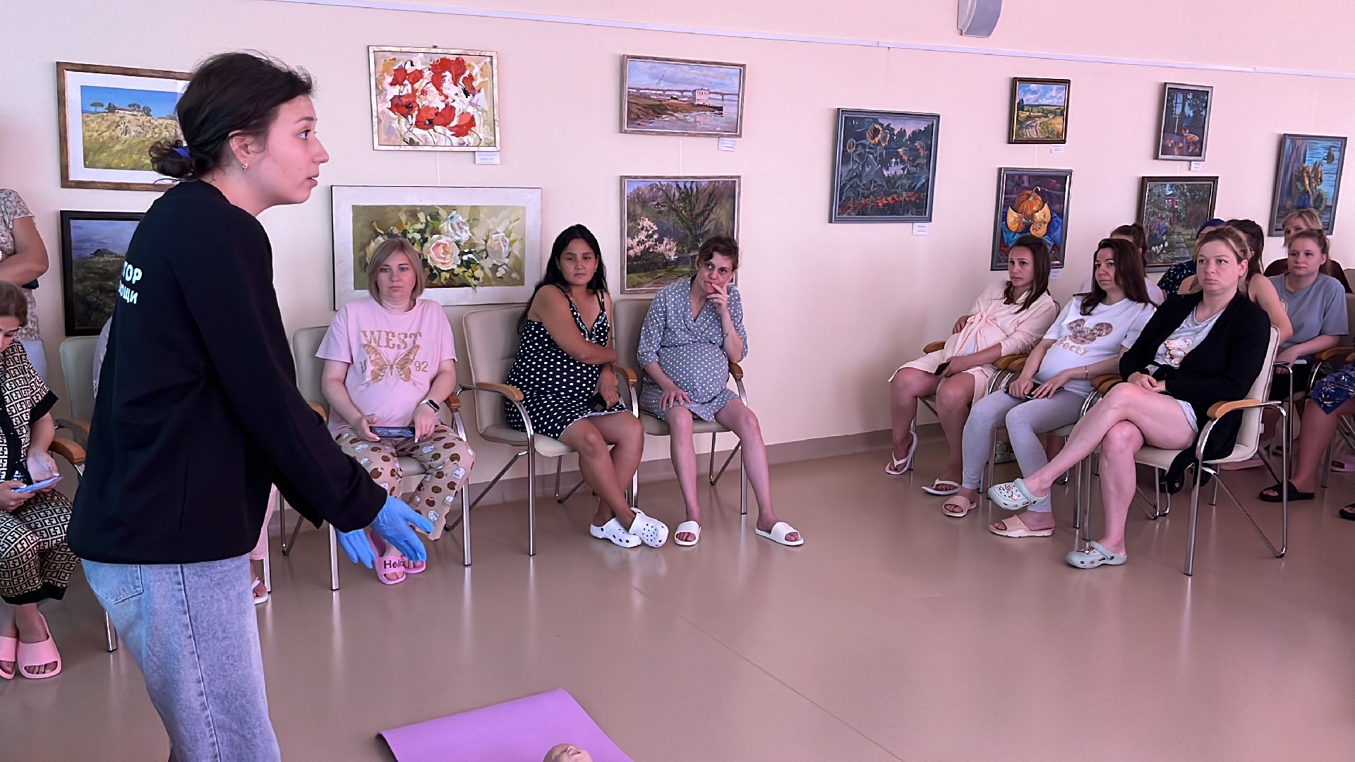 роддом, мастер-класс, первая помощь,