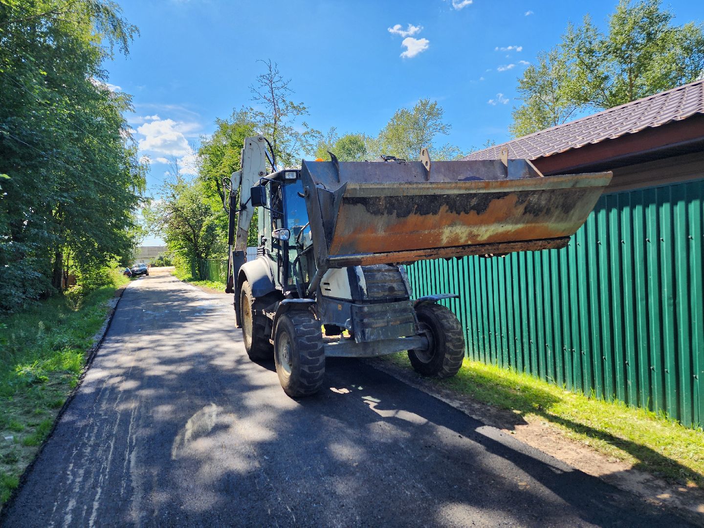 волоколамск, Строительная, дорога,