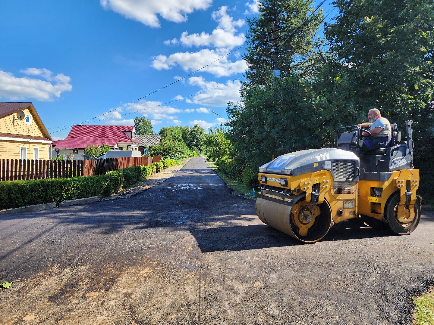 волоколамск, Строительная, дорога,