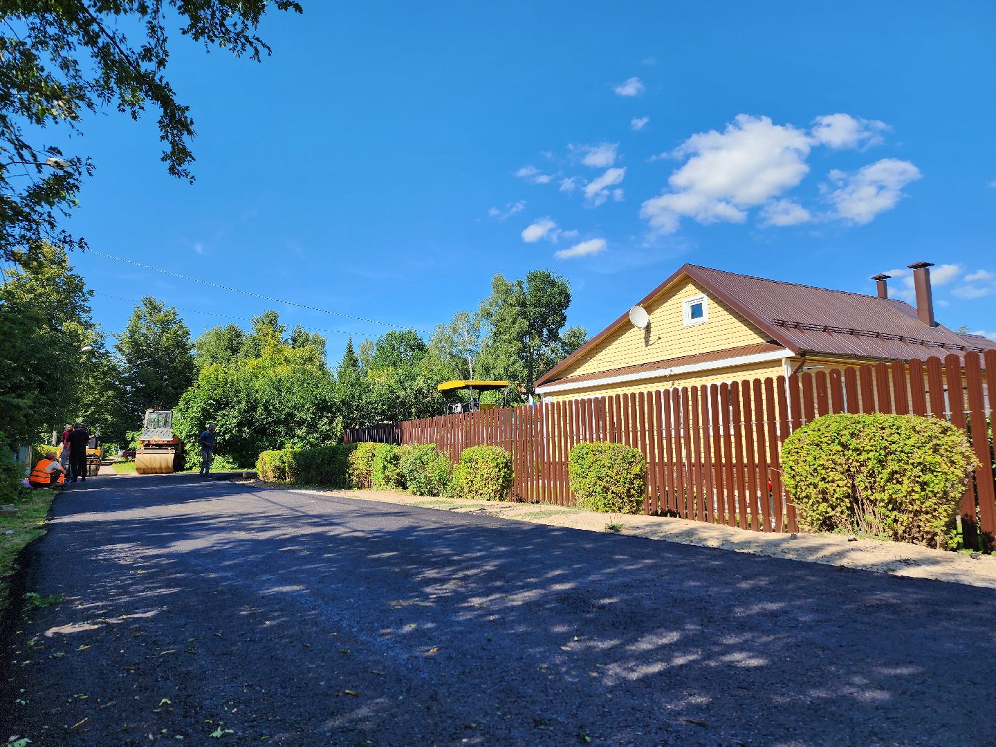 волоколамск, Строительная, дорога,