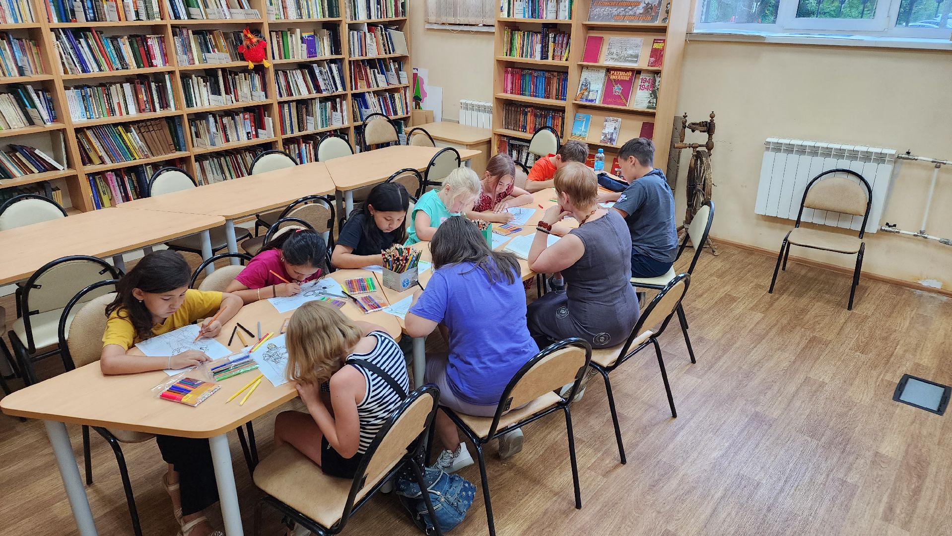 библиотека, истра, дети, сказки,