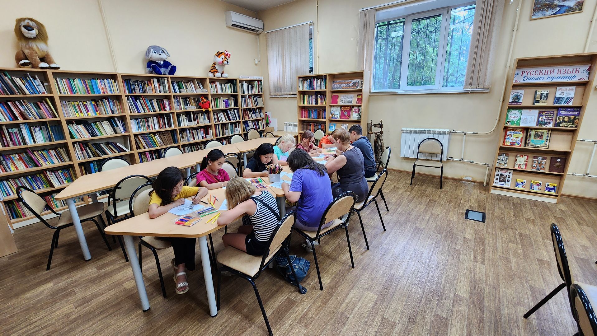 библиотека, истра, дети, сказки,