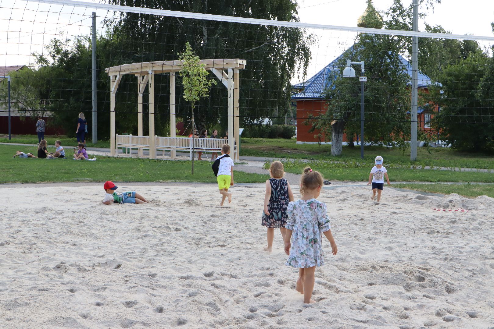 Серебряные Пруды, Яблоневый сад, Успенский, благоустройство, национальный проект, национальный проект жилье и городская среда,