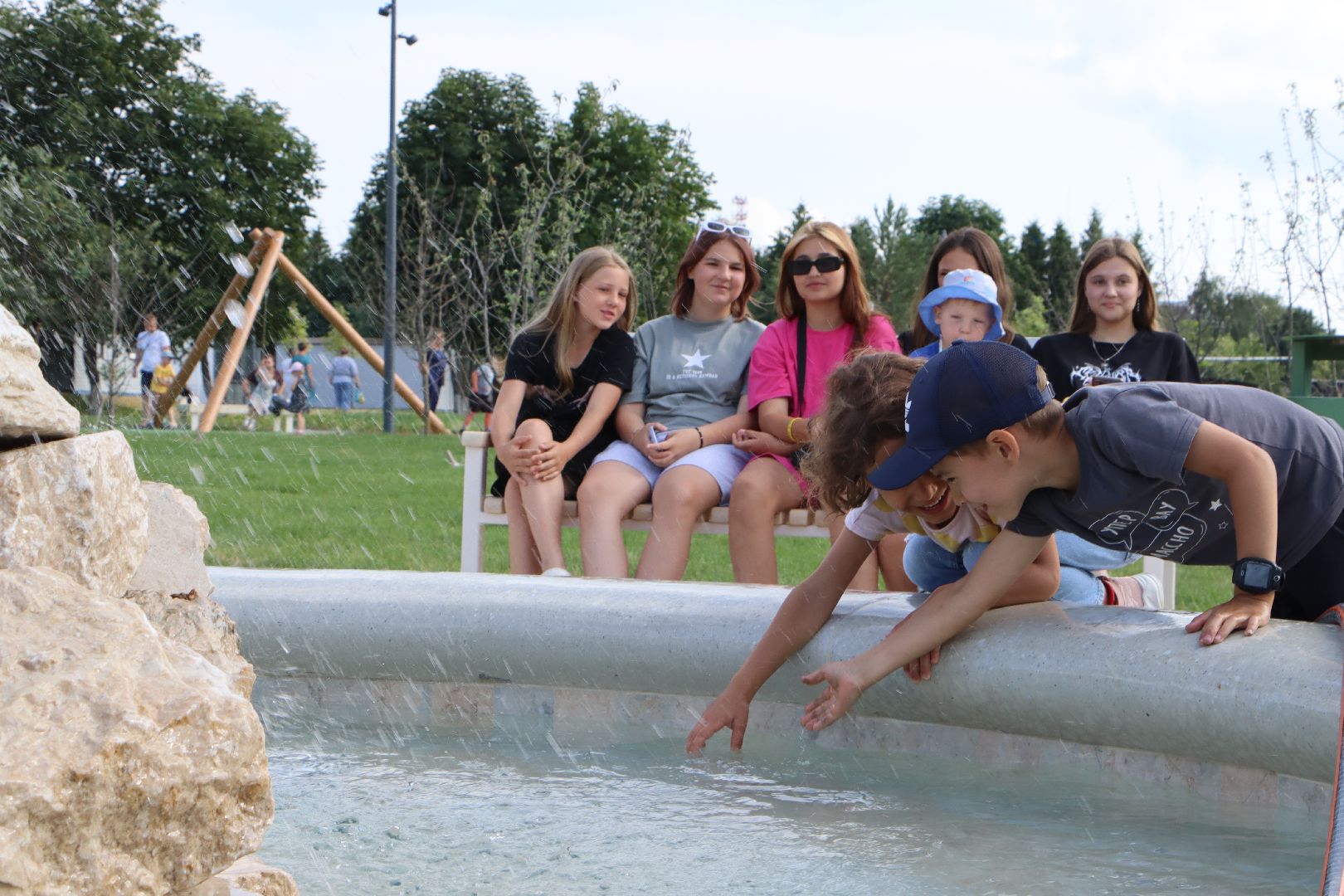 Серебряные Пруды, Яблоневый сад, Успенский, благоустройство, национальный проект, национальный проект жилье и городская среда,