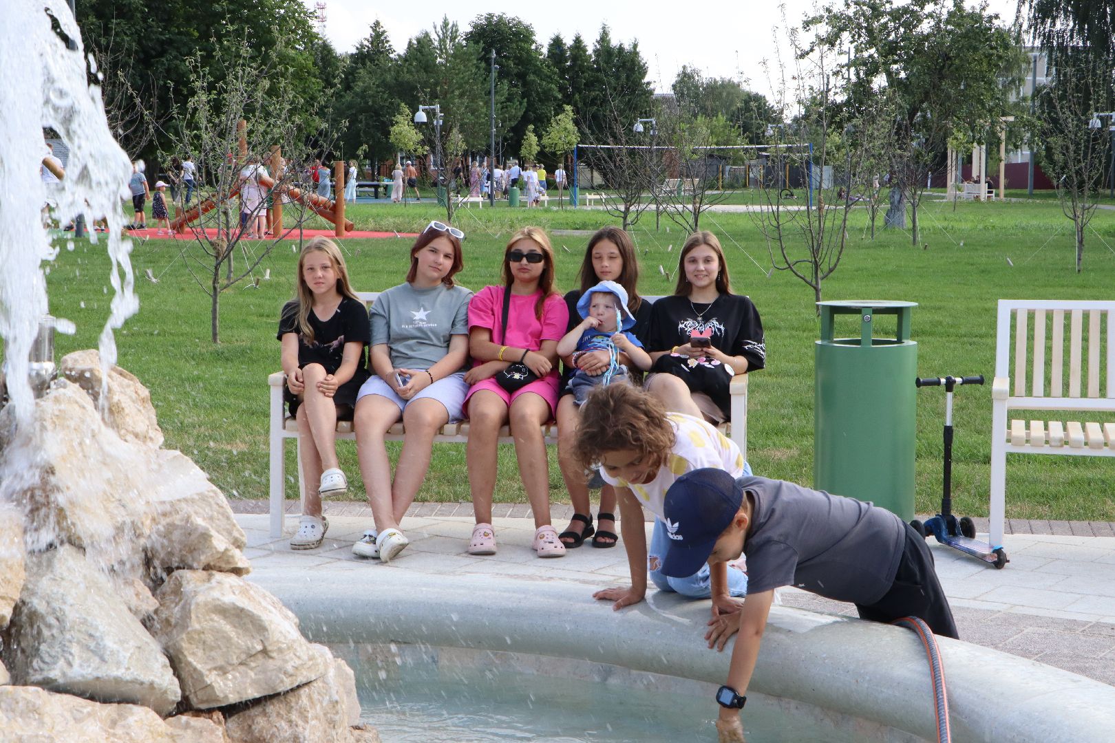 Серебряные Пруды, Яблоневый сад, Успенский, благоустройство, национальный проект, национальный проект жилье и городская среда,