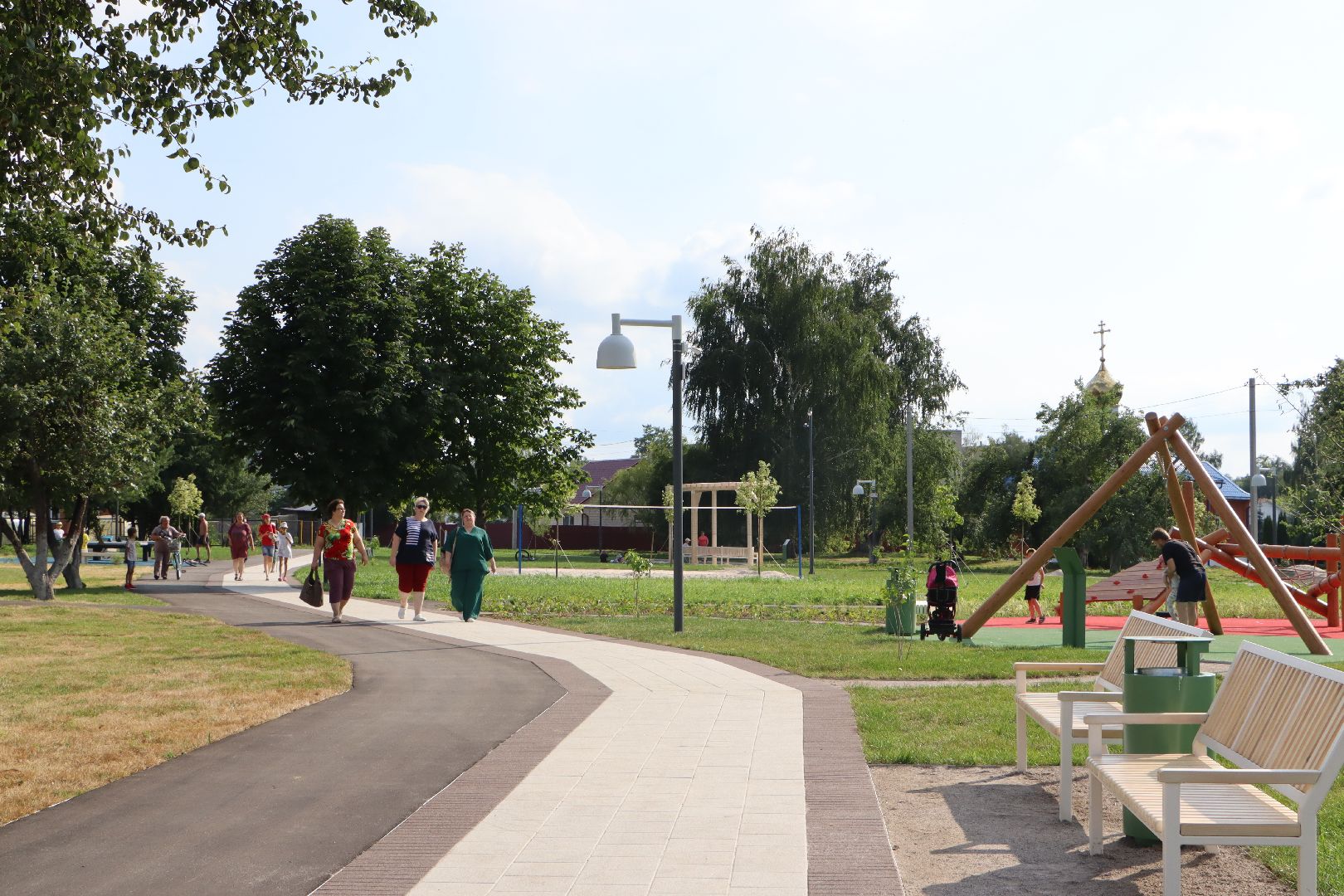 Серебряные Пруды, Яблоневый сад, Успенский, благоустройство, национальный проект, национальный проект жилье и городская среда,