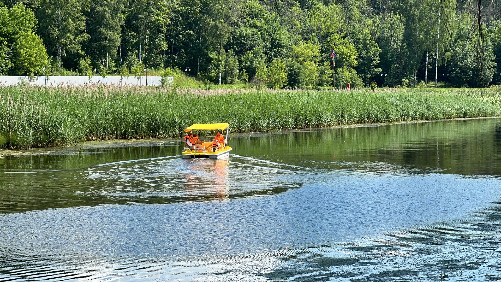 Клин, общество, парки подмосковья, прогулка по воде,