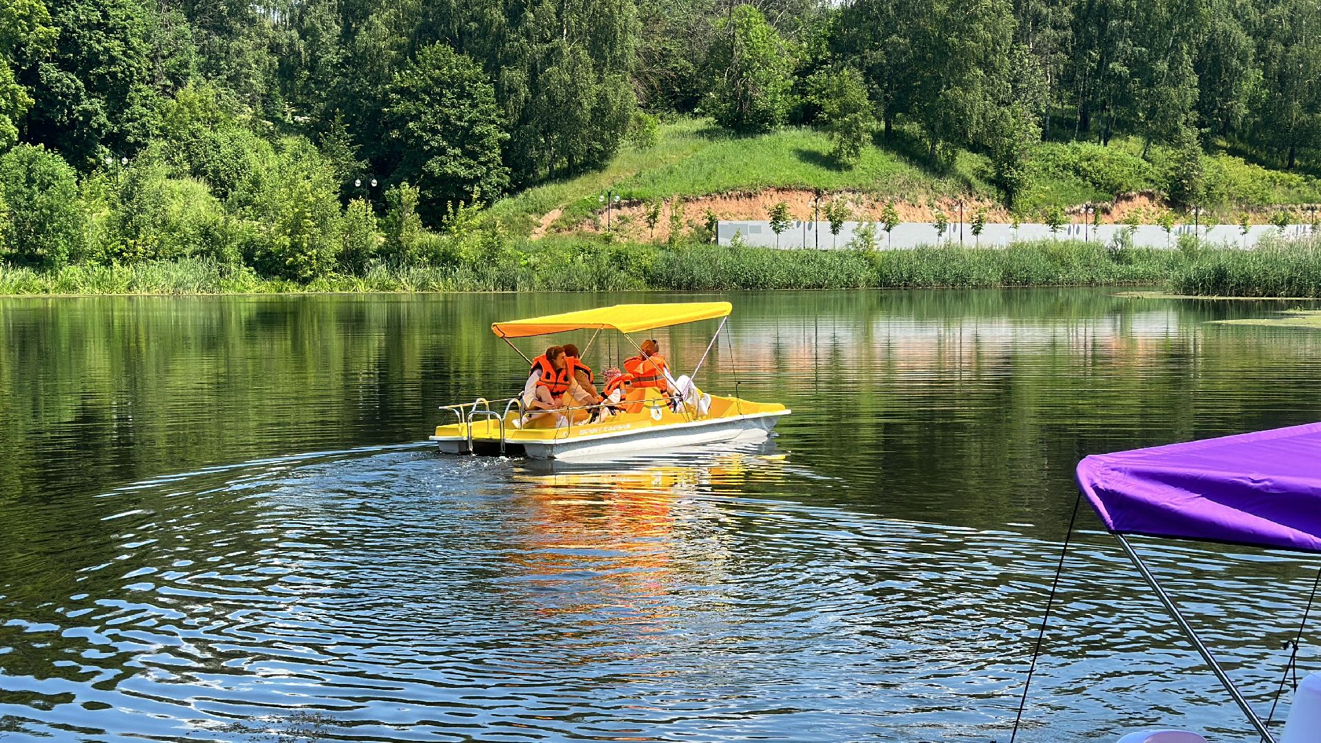 Клин, общество, парки подмосковья, прогулка по воде,