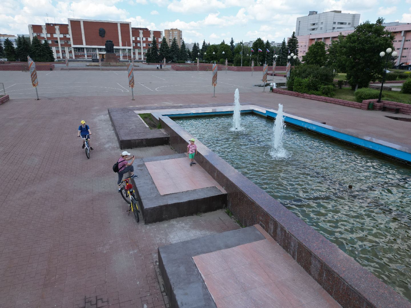 видео с коптера, орехово зуево, города,