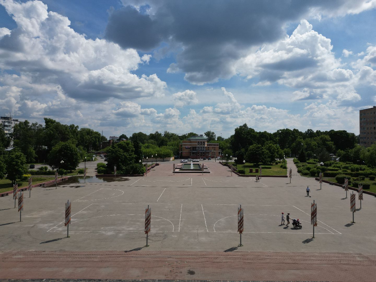 видео с коптера, орехово зуево, города,