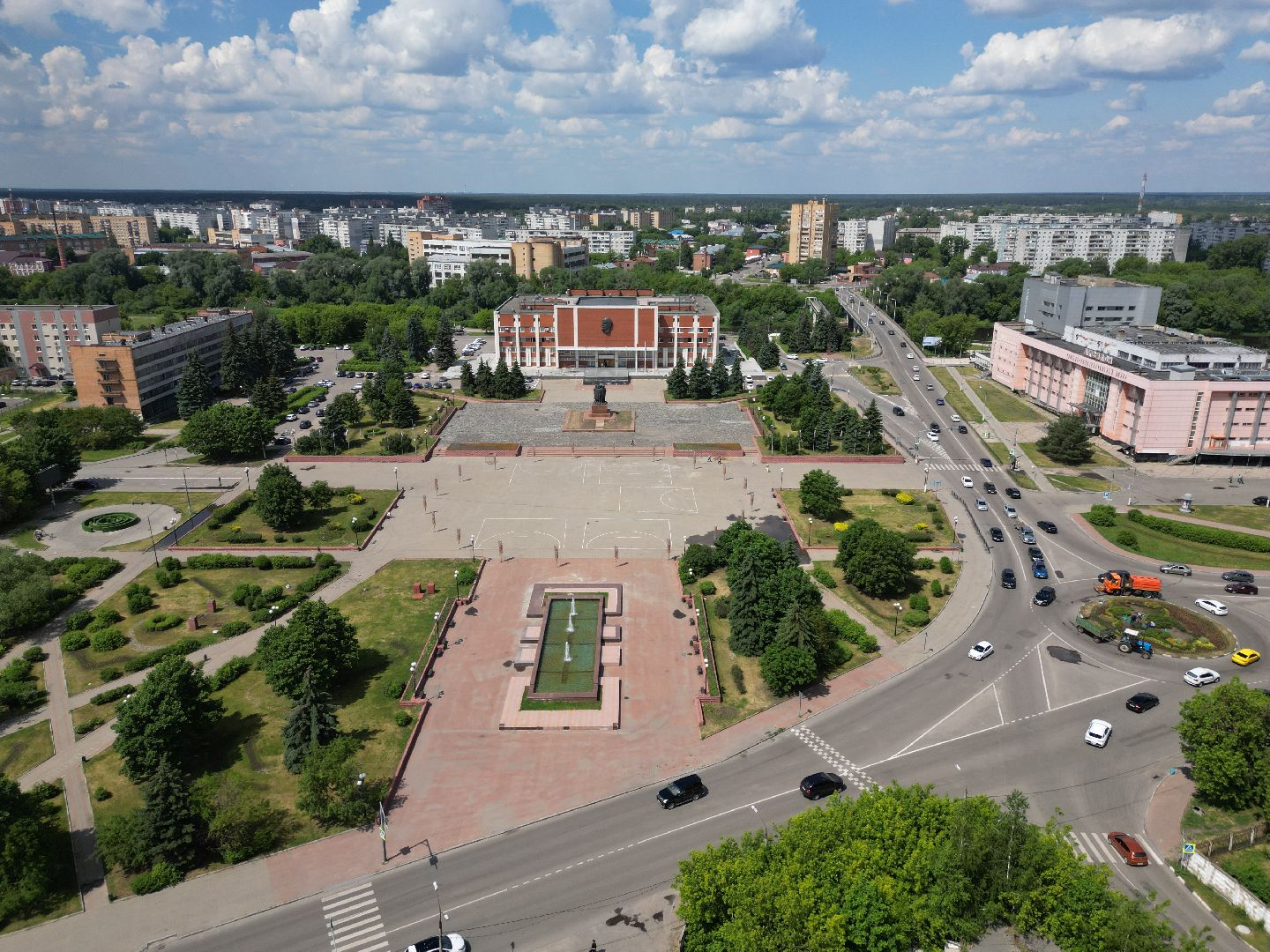 видео с коптера, орехово зуево, города,