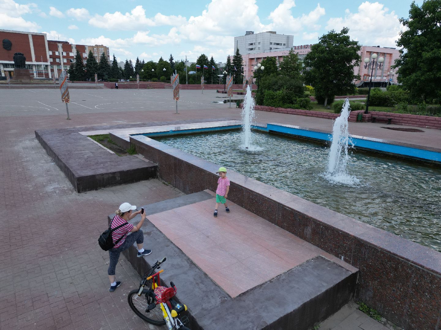 видео с коптера, орехово зуево, города,