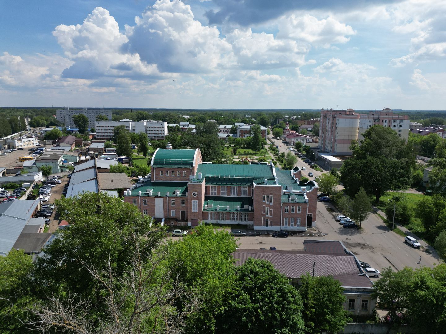 видео с коптера, орехово зуево, ремонт, реставрация, города,