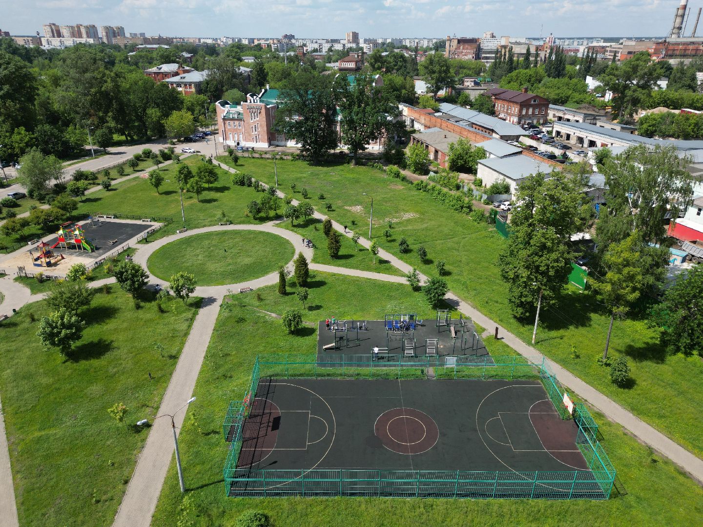 видео с коптера, орехово зуево, ремонт, реставрация, города,