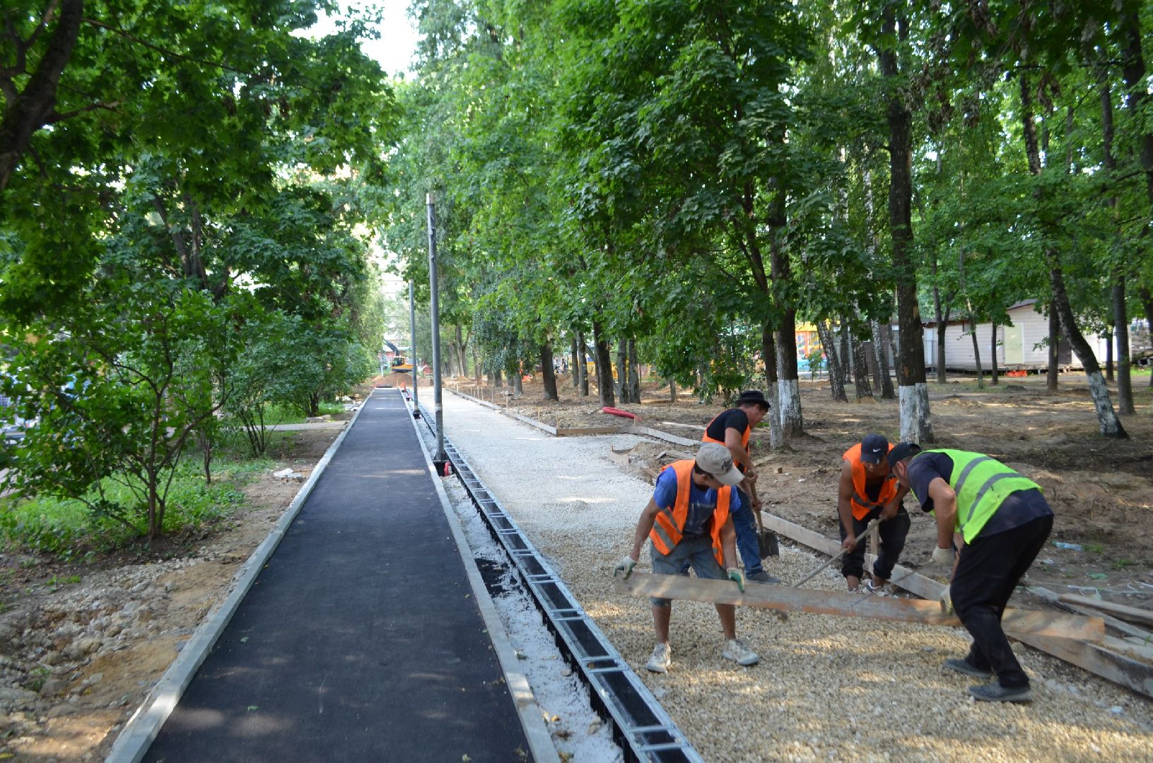 люберцы, выездная администрация, наташинский парк, наташинские пруды, реконструкция, благоустройство парка,