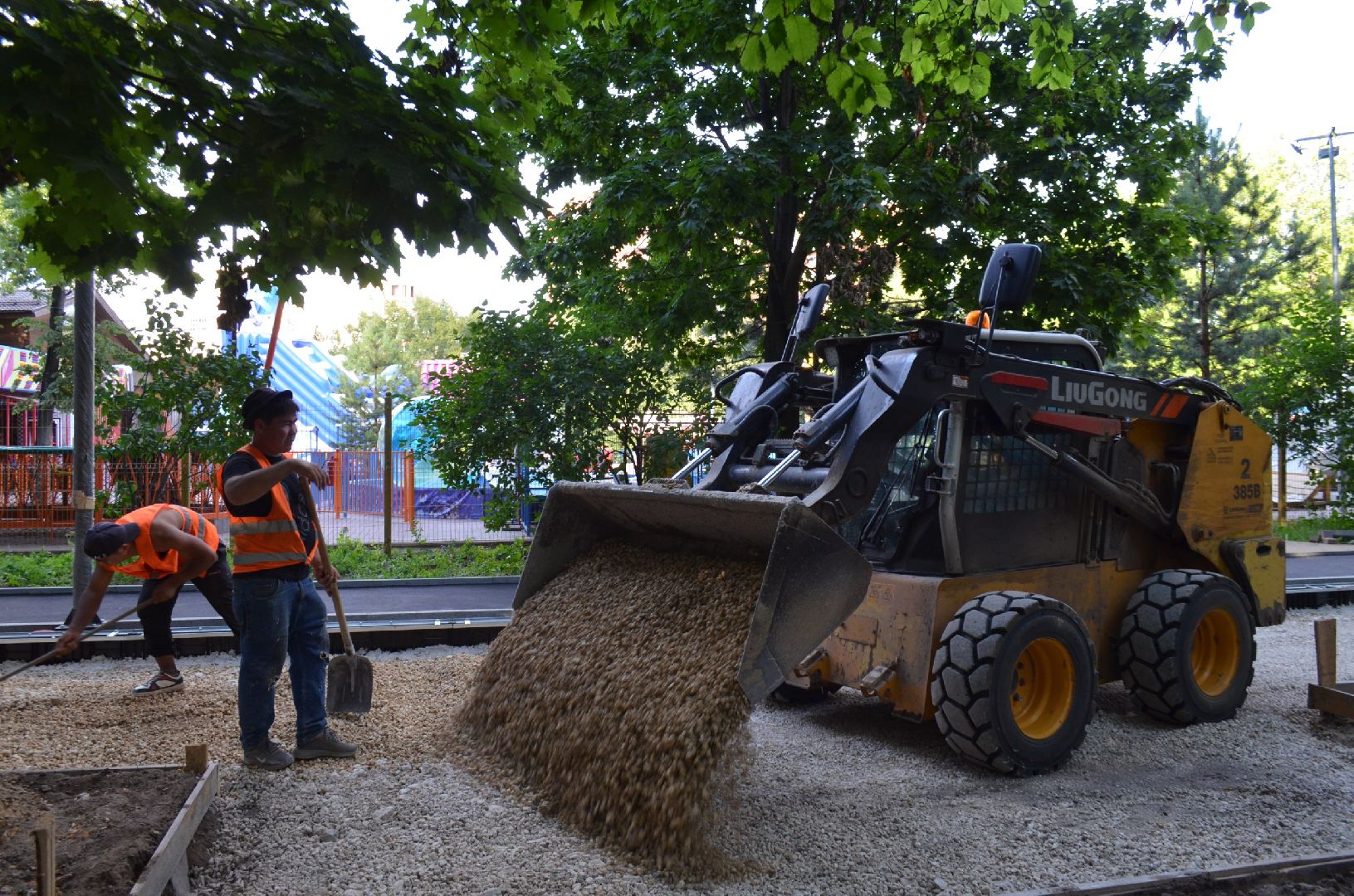 люберцы, выездная администрация, наташинский парк, наташинские пруды, реконструкция, благоустройство парка,