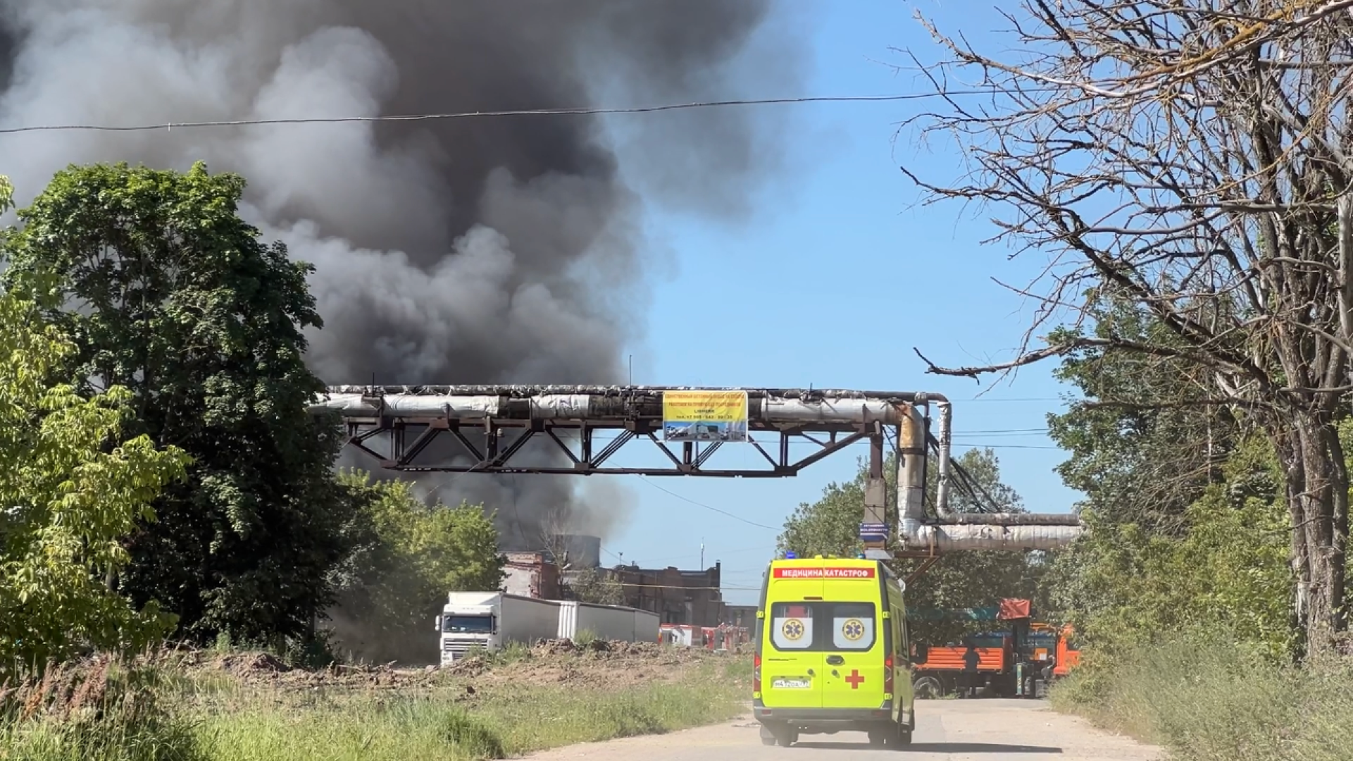 химки, чп, пожар, возгорание,