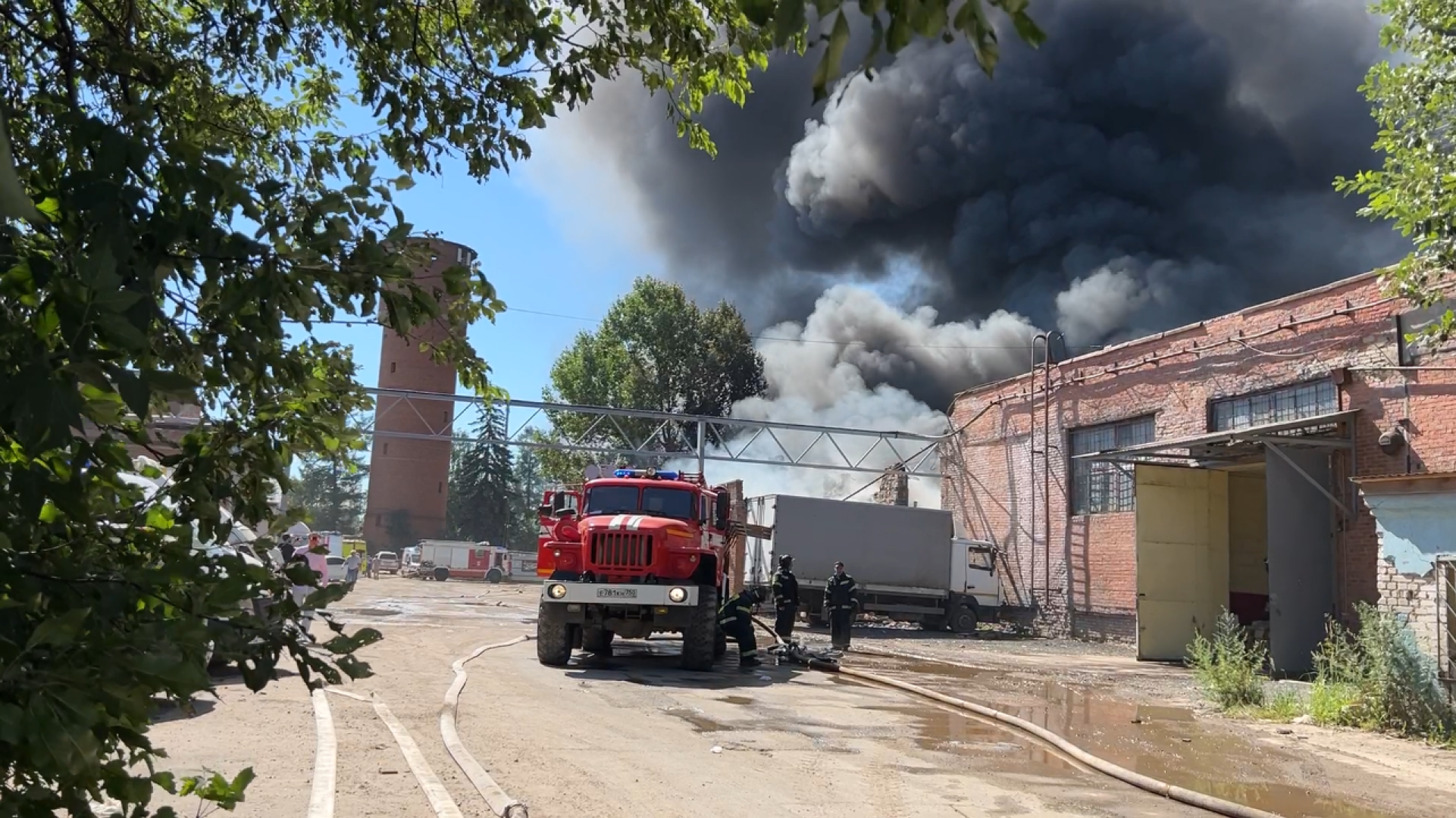 химки, чп, пожар, возгорание,