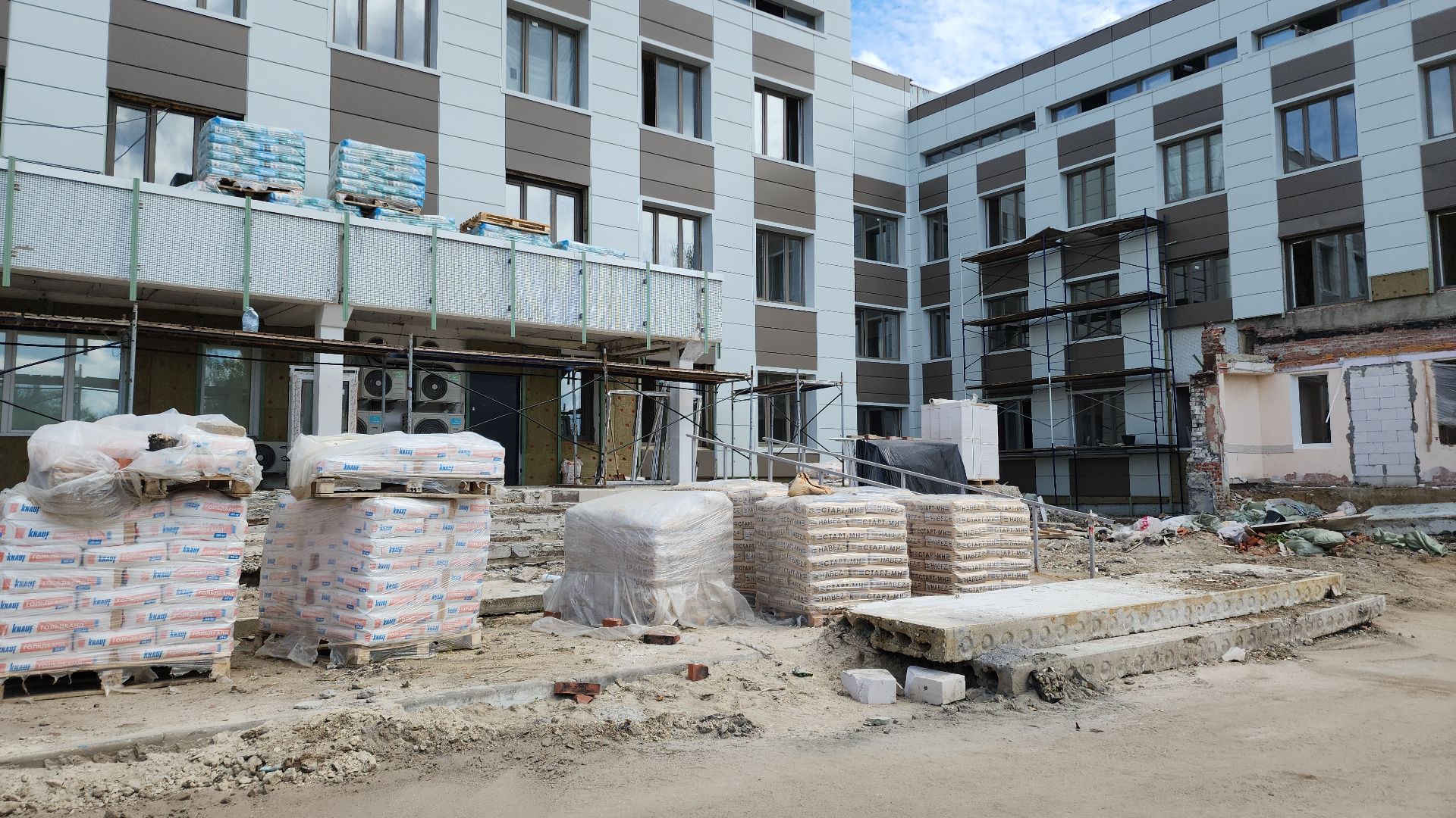 ремонт, капитальный ремонт, капитальный ремонт больницы, стройка, электросталь, мой город, здравоохранение,