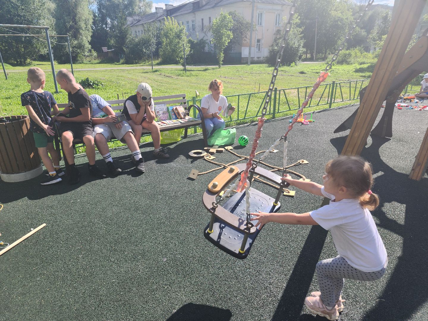 Летние читальные залы, орехово-зуевский округ,