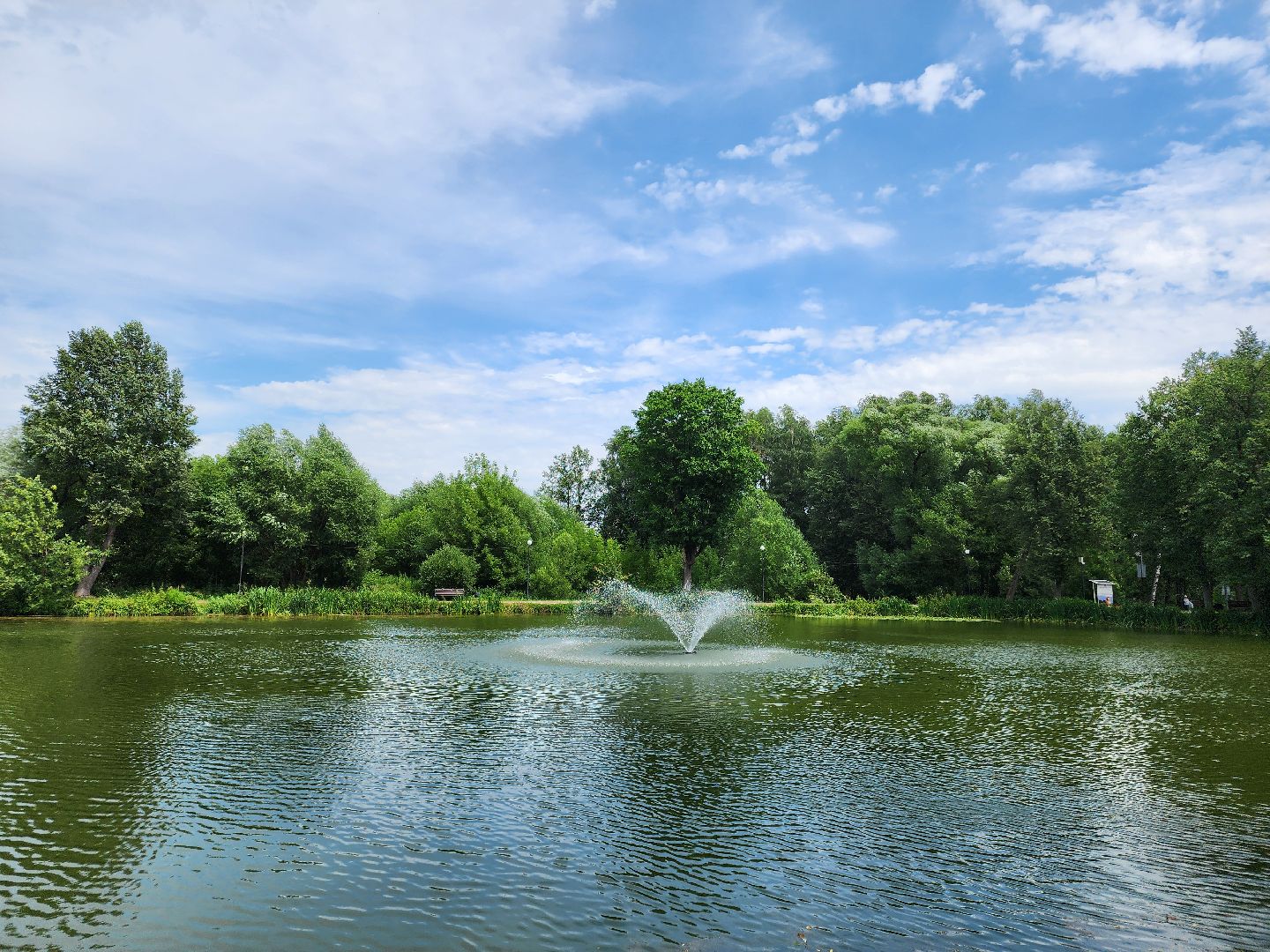 Чехов, городской парк, Анно-Зачатьевский храм, святой источник, родник,
