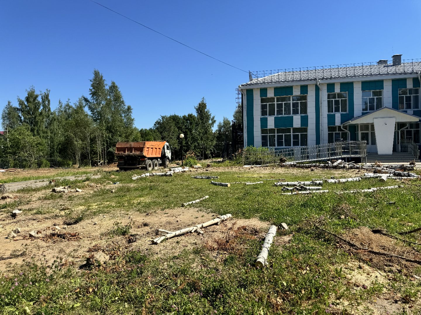 шаховская, благоуйстройство, детский сад, благоустройство территории,