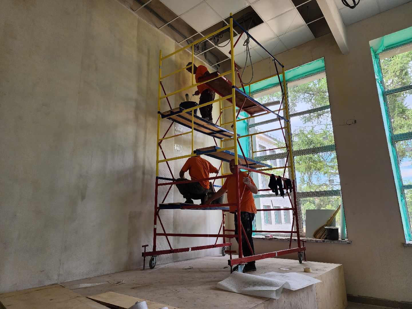 ногинск, центр образования, ремонт, ремонт школы, жители, общество, благоустройство,