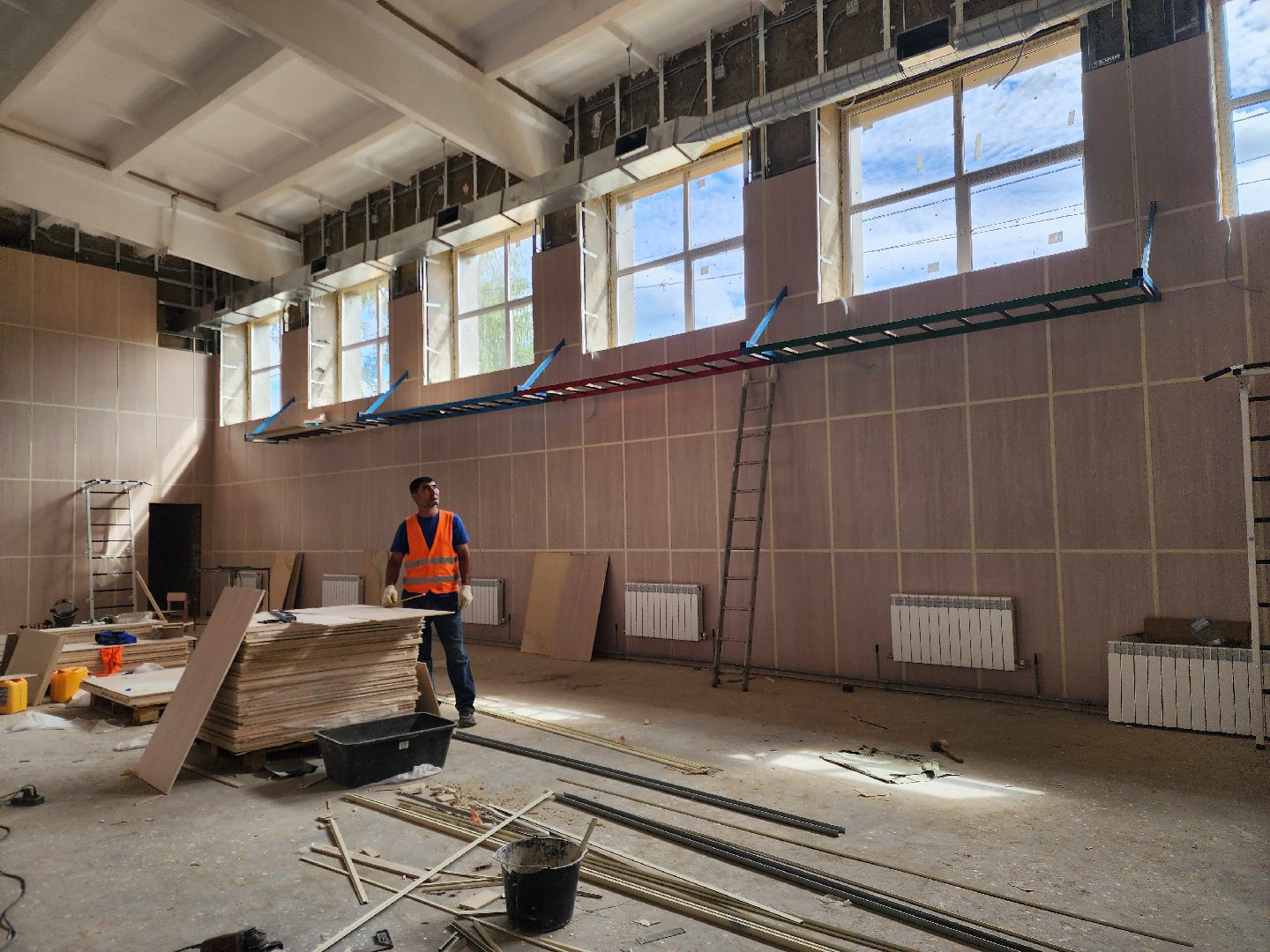 ногинск, центр образования, ремонт, ремонт школы, жители, общество, благоустройство,