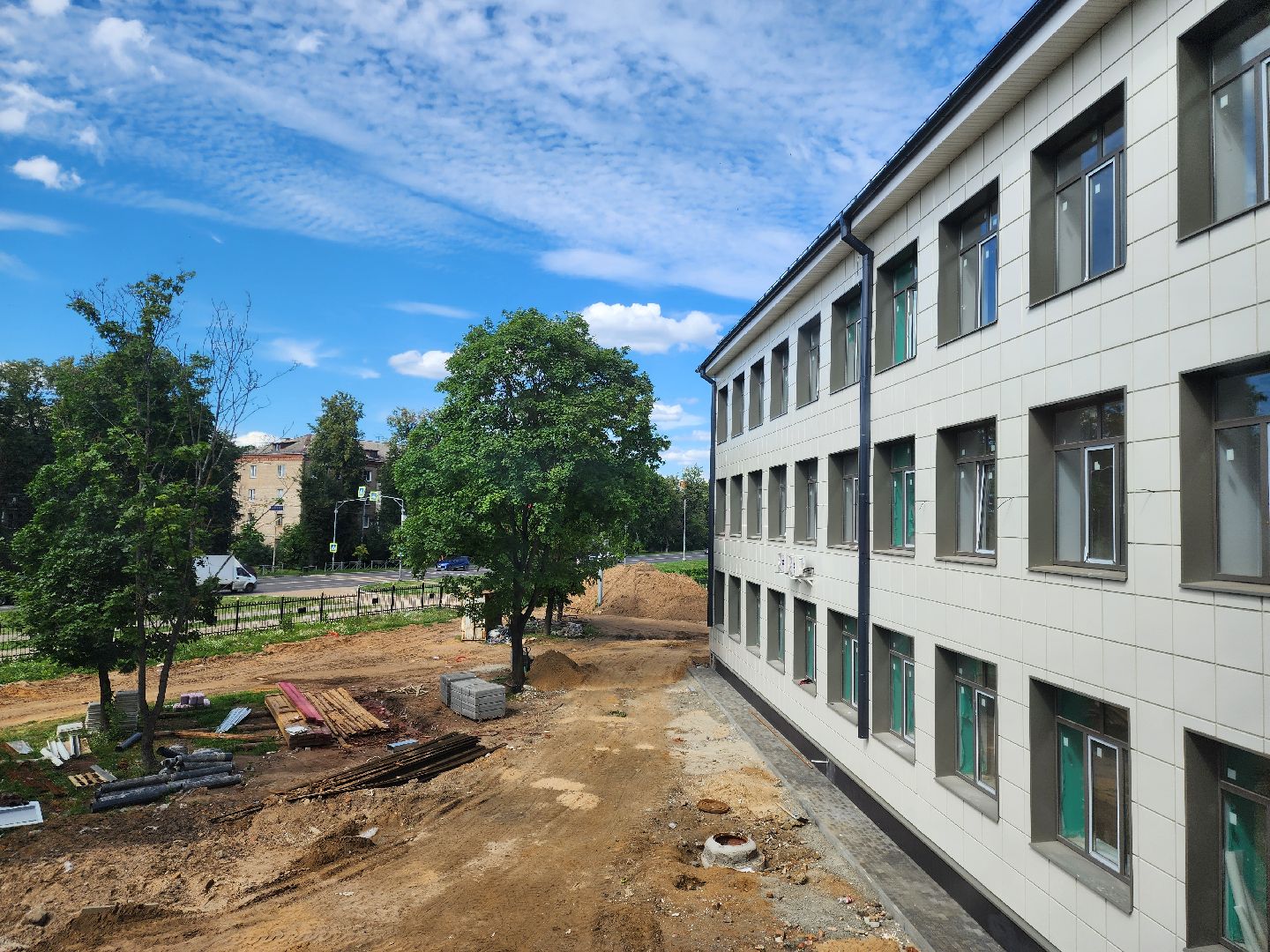 ногинск, центр образования, ремонт, ремонт школы, жители, общество, благоустройство,