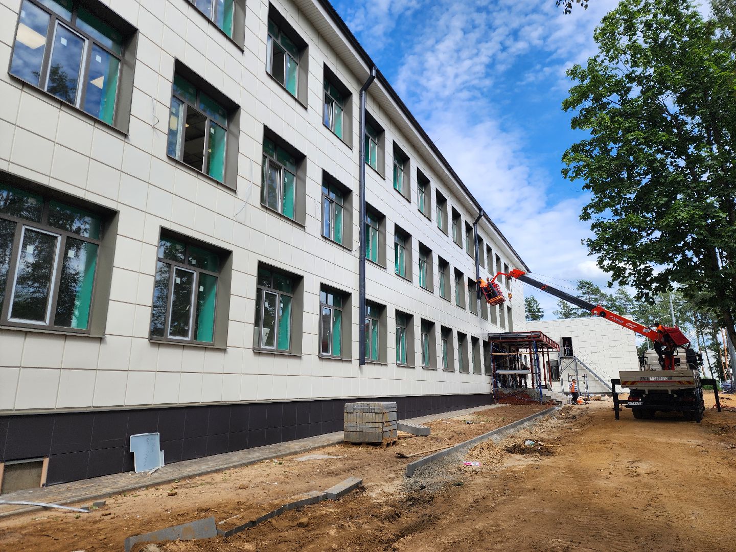 ногинск, центр образования, ремонт, ремонт школы, жители, общество, благоустройство,