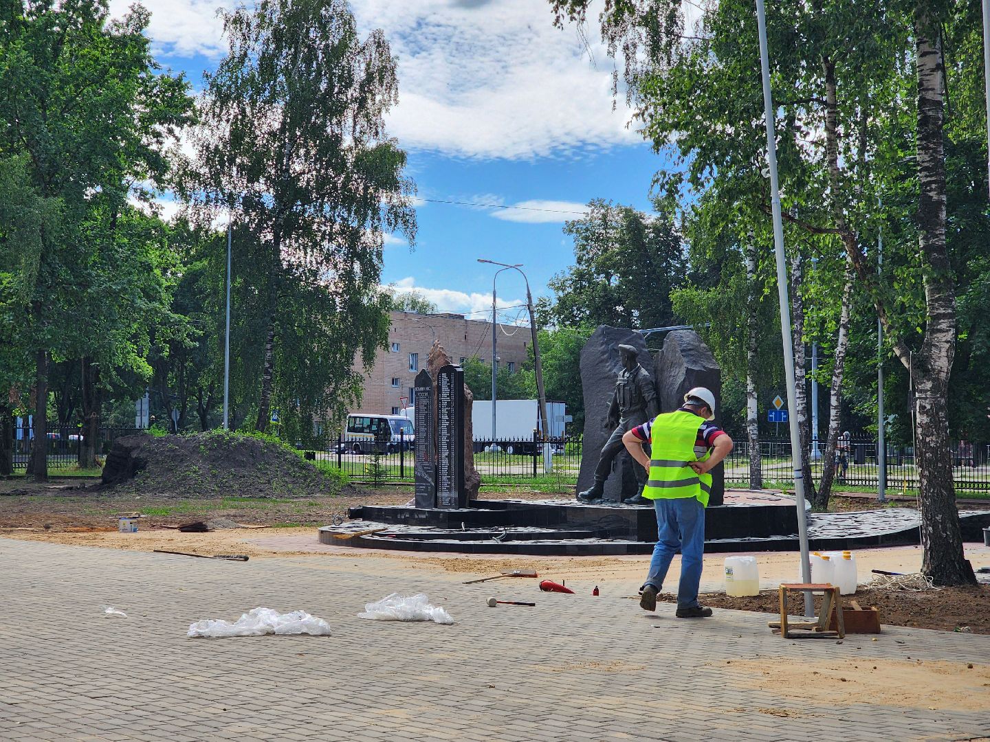 ногинск, центр образования, ремонт, ремонт школы, жители, общество, благоустройство,