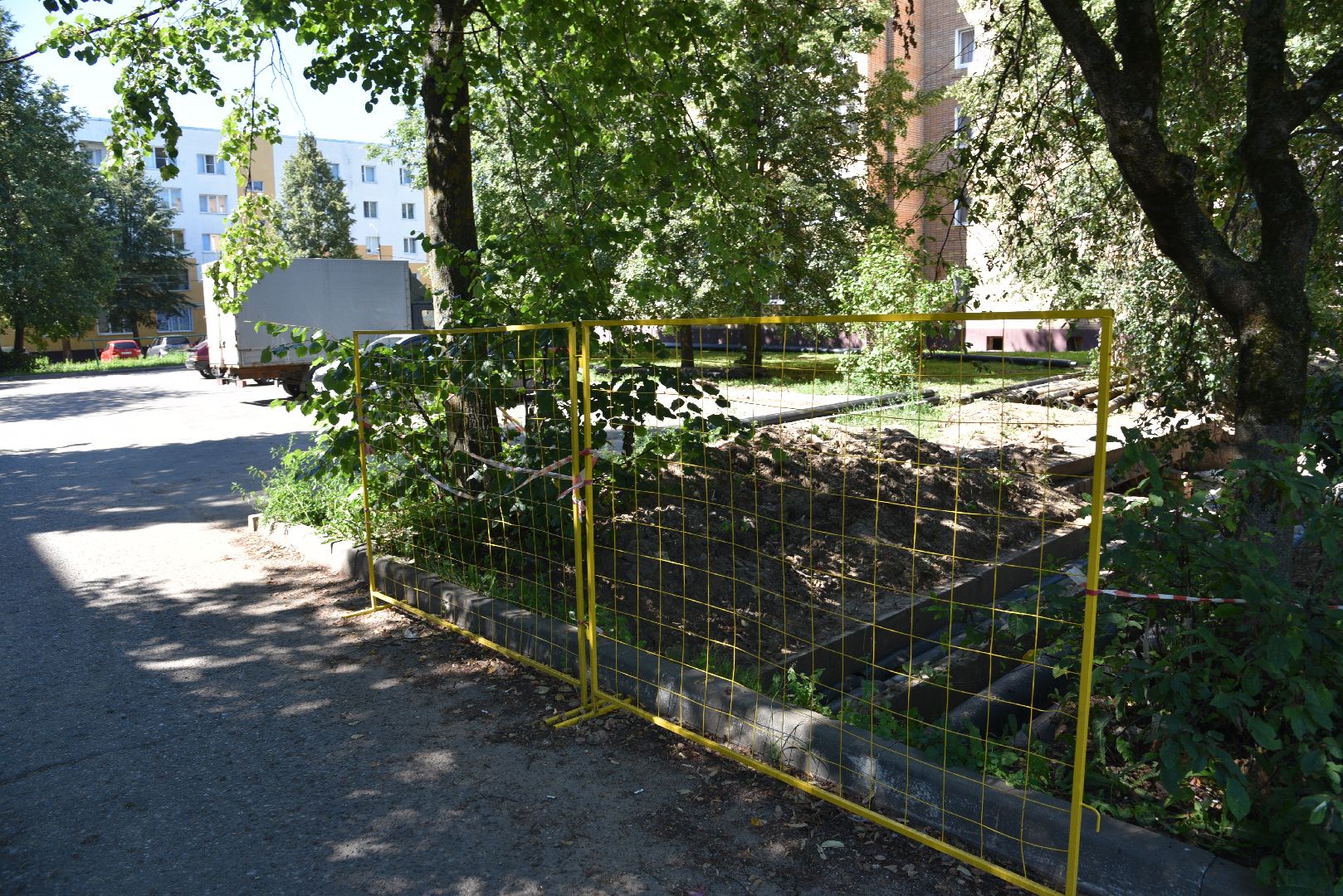 лотошино, благоустройство, жкх, теплосети, теплотрасса, замена теплотрассы, замена труб, коммунальная инфраструктура,