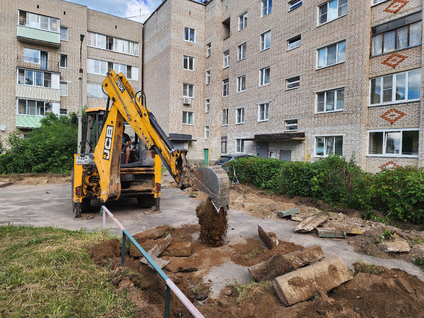 красноармейск, г.о. пушкинский, благоустройство дворов, городское хозяйство,