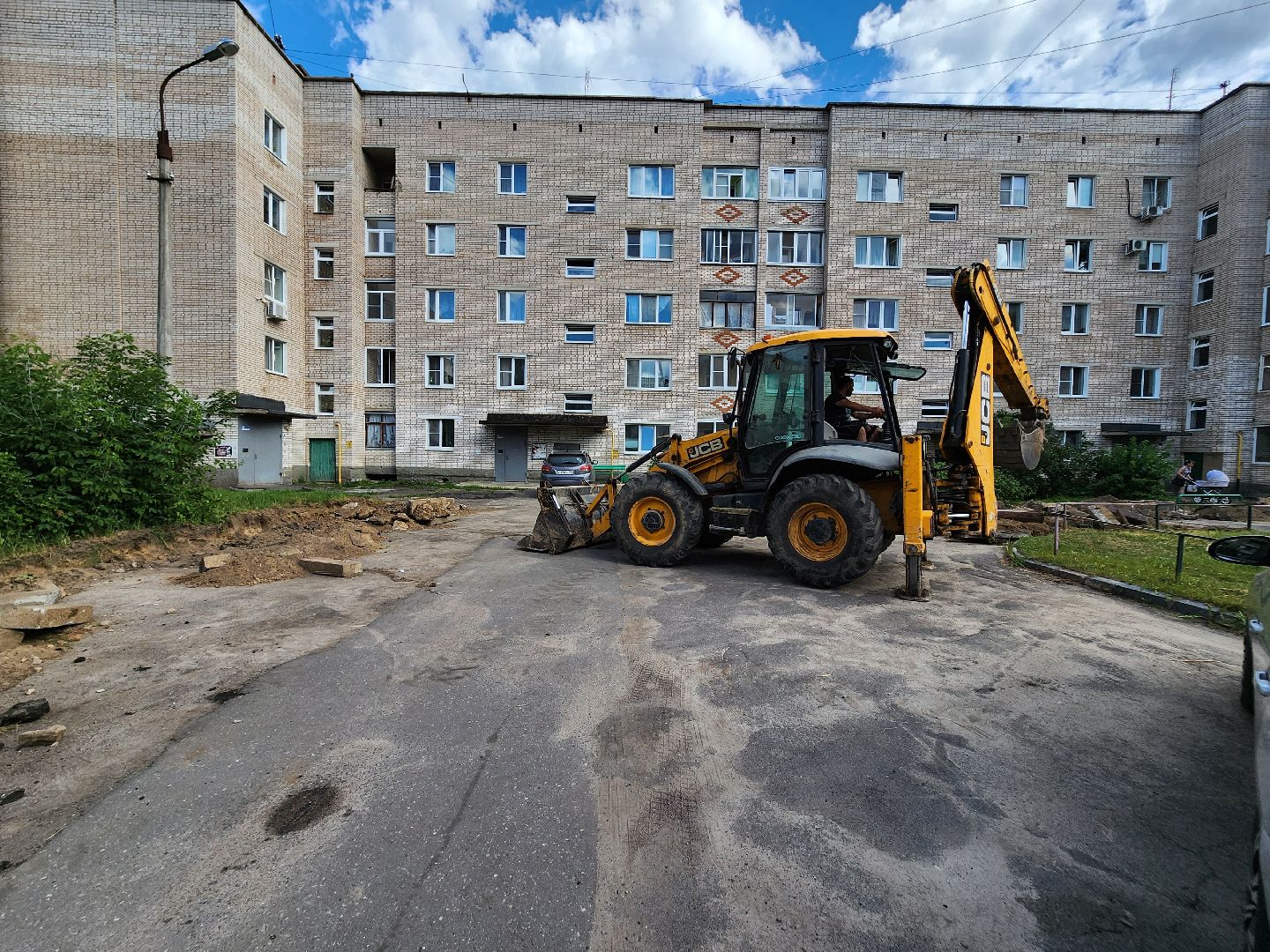 красноармейск, г.о. пушкинский, благоустройство дворов, городское хозяйство,