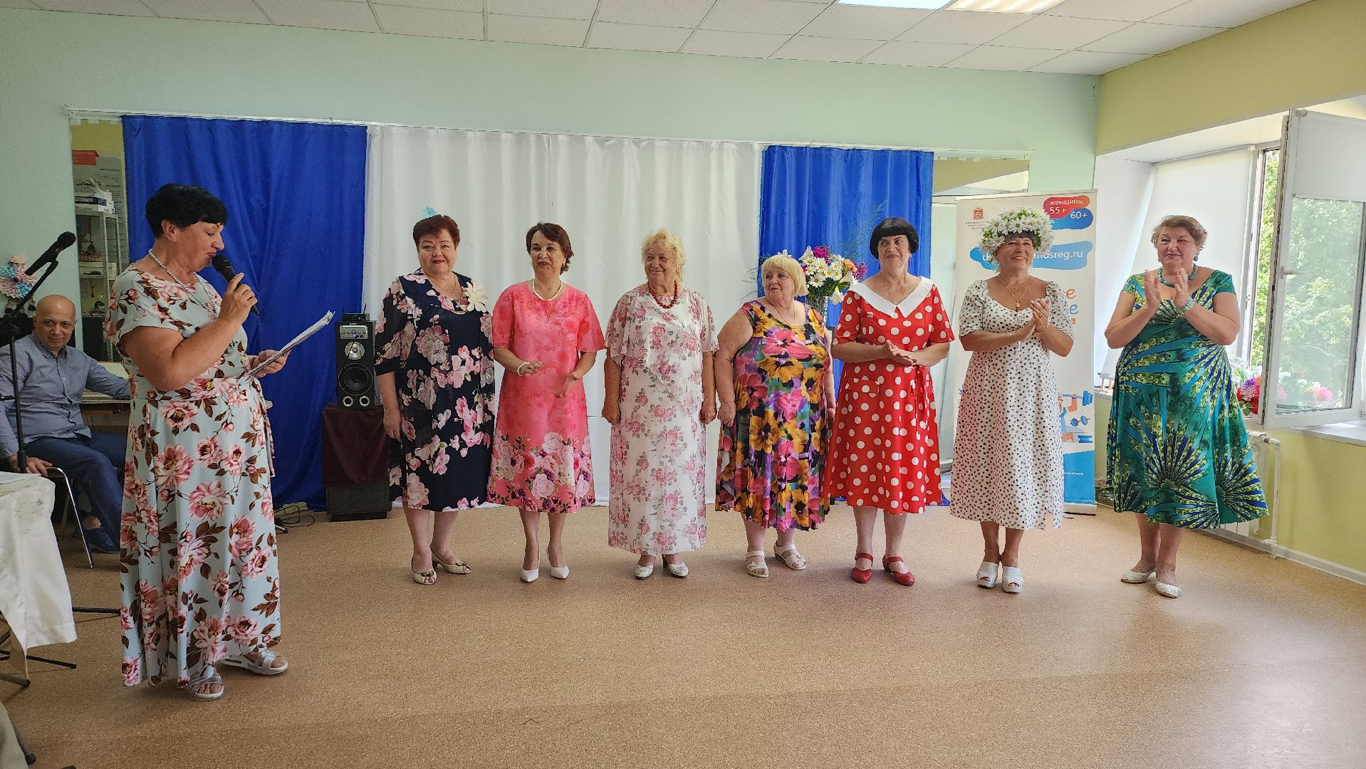 ивантеевка, артисты, день семьи любви и верности, песни, стихи, сцена, спектакль, активное долголетие,праздник,