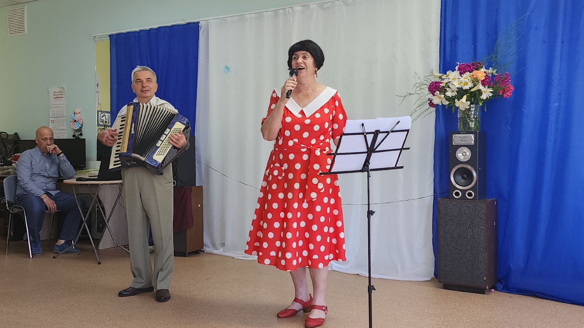 ивантеевка, артисты, день семьи любви и верности, песни, стихи, сцена, спектакль, активное долголетие,праздник,