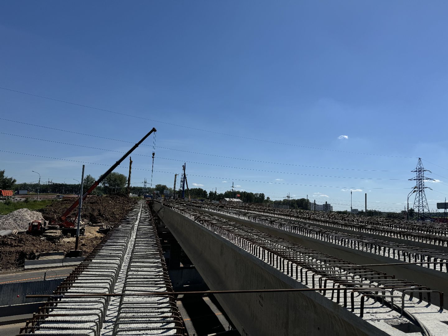 Реконструкция съезда, Каширское шоссе, Володарское шоссе, Путепровод, ГК Стройтрансгаз, реконструкция каширки, ленинский округ,