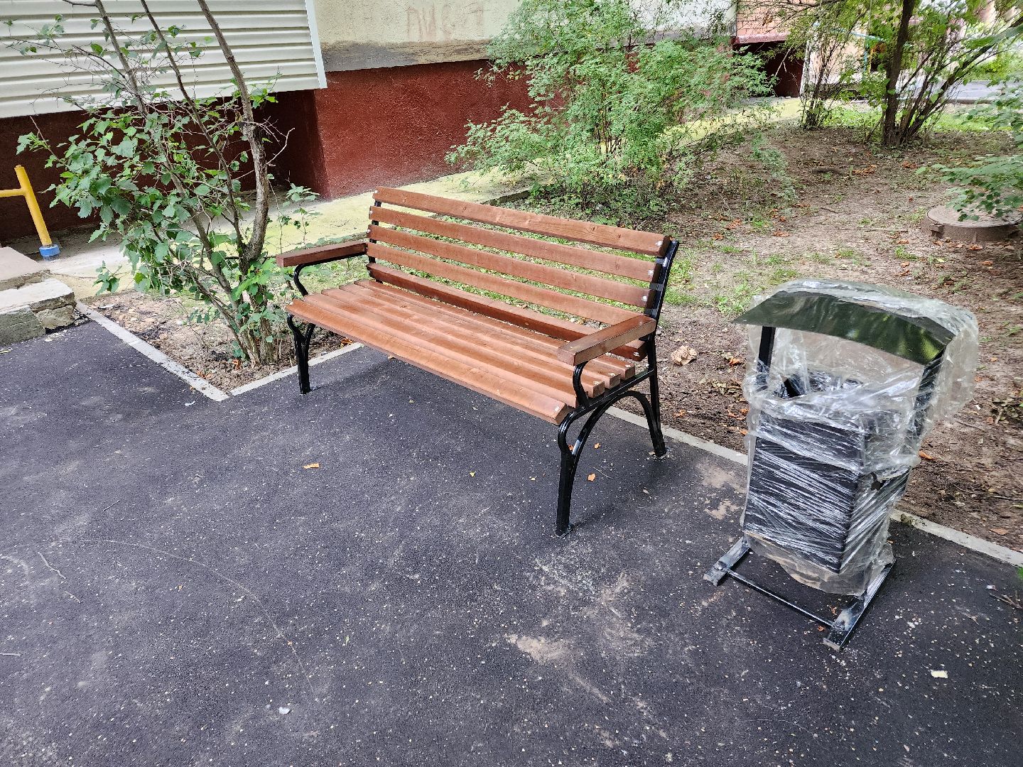 Чехов, улица Молодежная, дворовая территория, комплексное благоустройство, формирование комфортной городской среды, проезды, парковки, пешеходная дорожка, детская площадка, освещение,