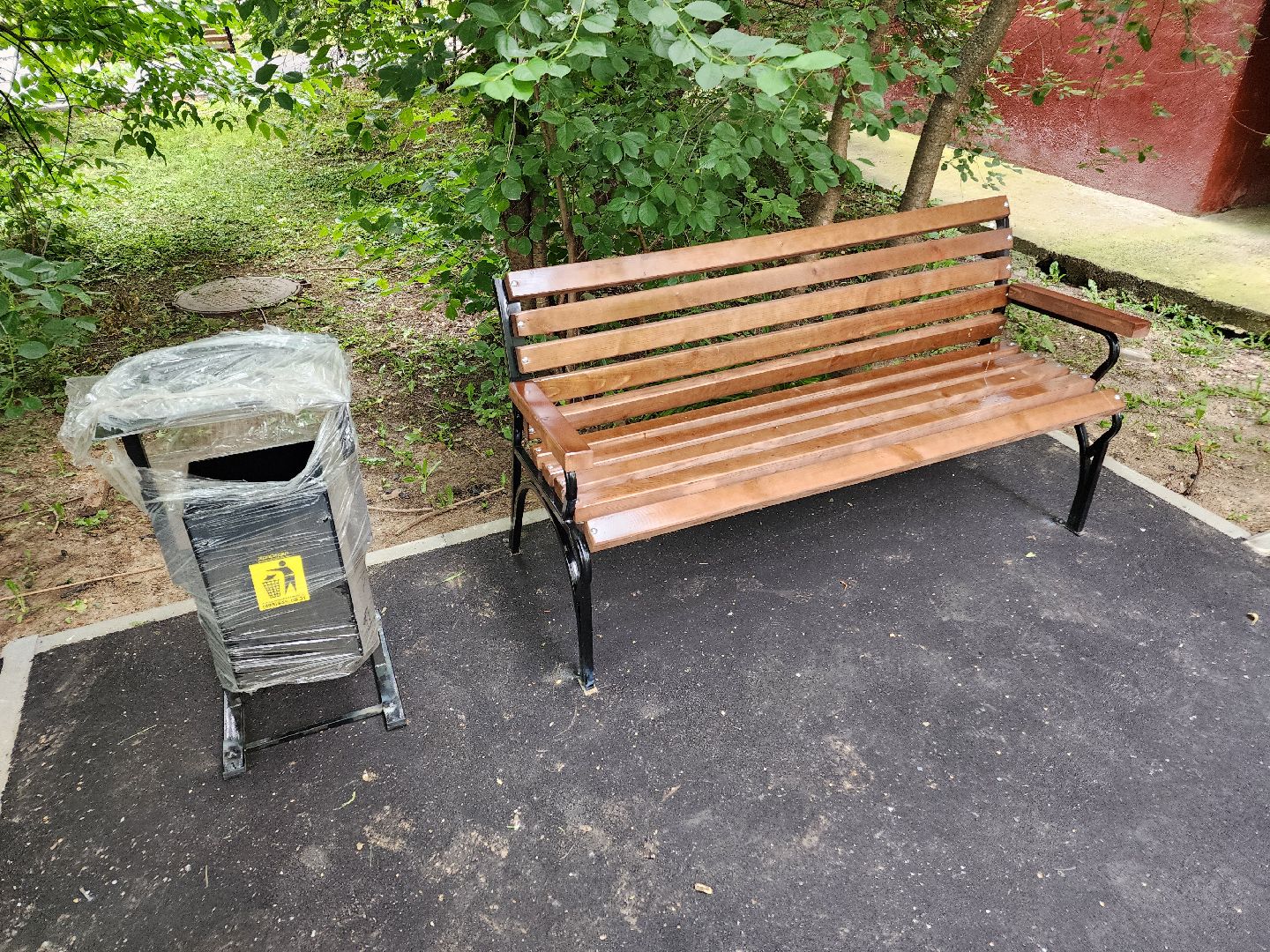 Чехов, улица Молодежная, дворовая территория, комплексное благоустройство, формирование комфортной городской среды, проезды, парковки, пешеходная дорожка, детская площадка, освещение,