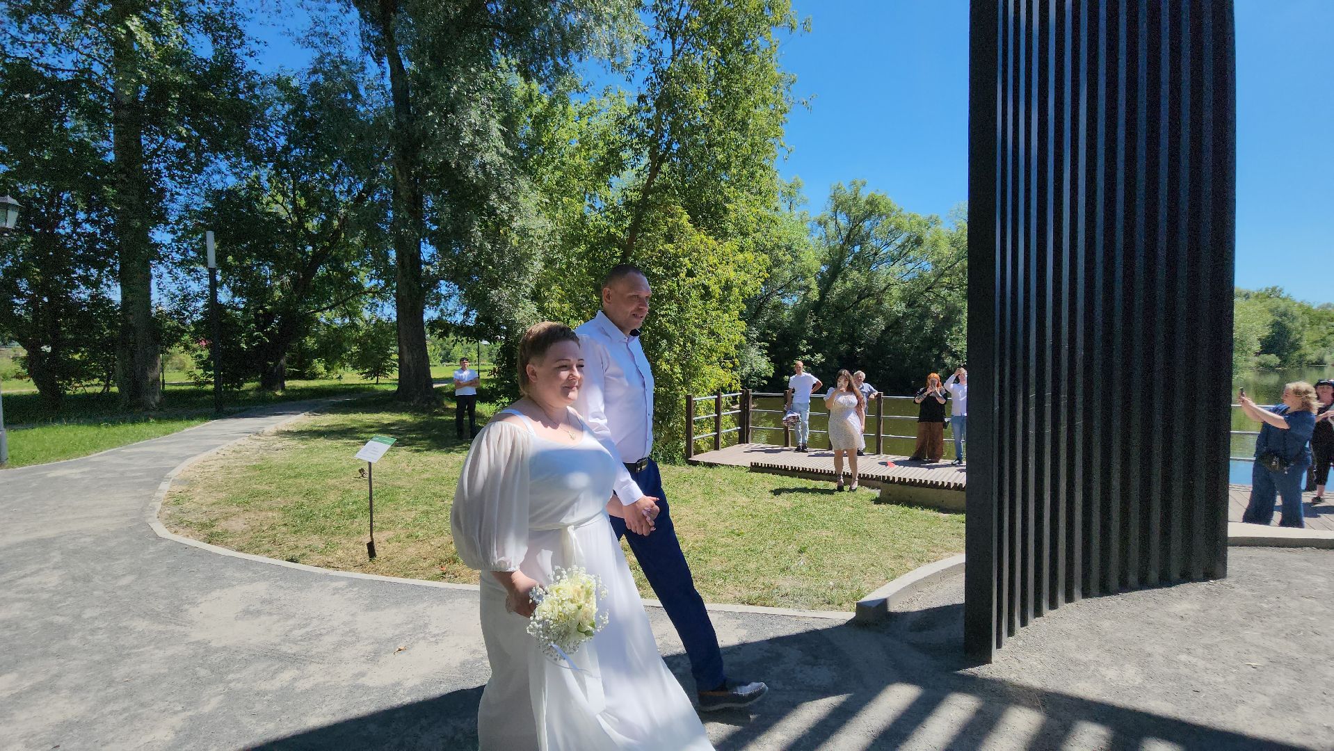 серпухов, подмосковье, принарский парк, свадьба, выездная регистрация брака, река Нара,