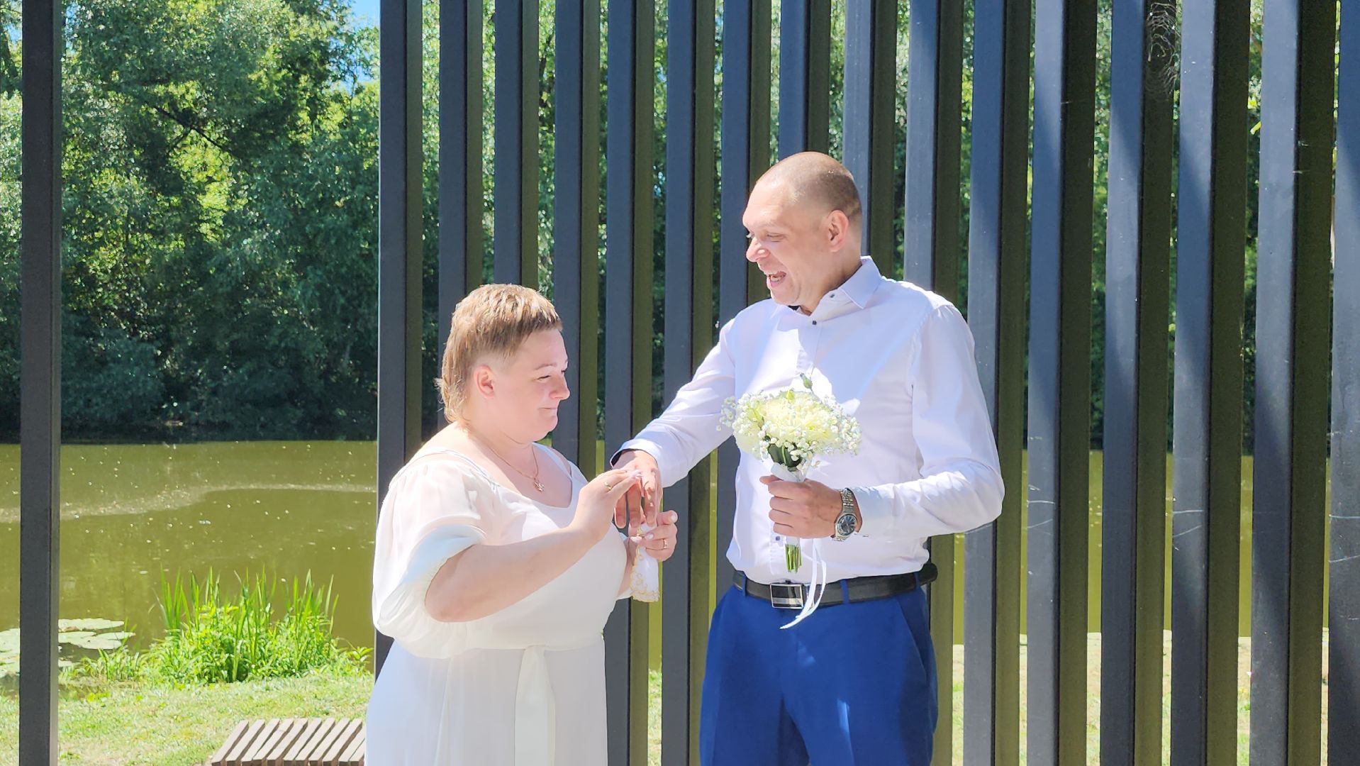 серпухов, подмосковье, принарский парк, свадьба, выездная регистрация брака, река Нара,