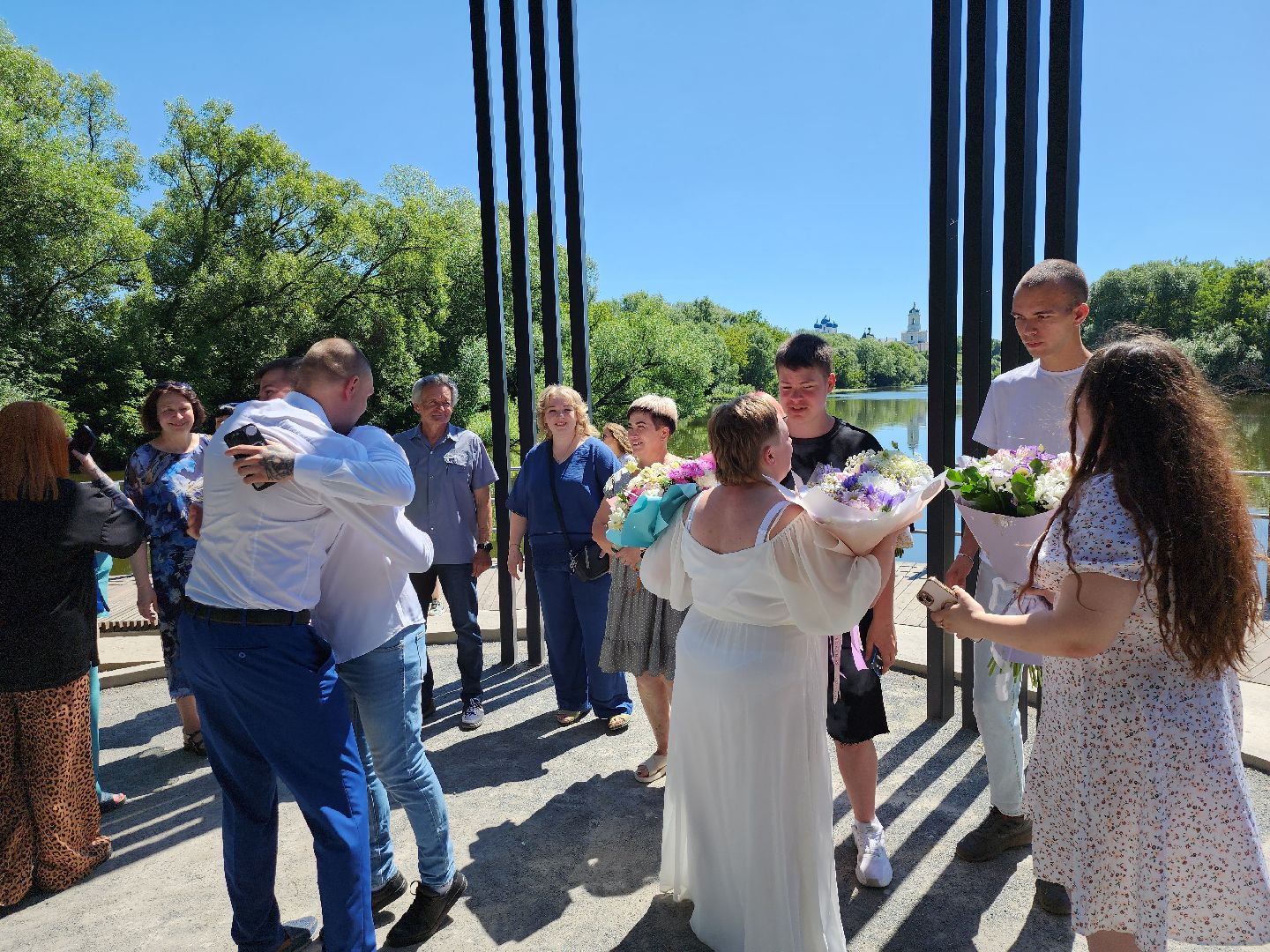 серпухов, подмосковье, принарский парк, свадьба, выездная регистрация брака, река Нара,