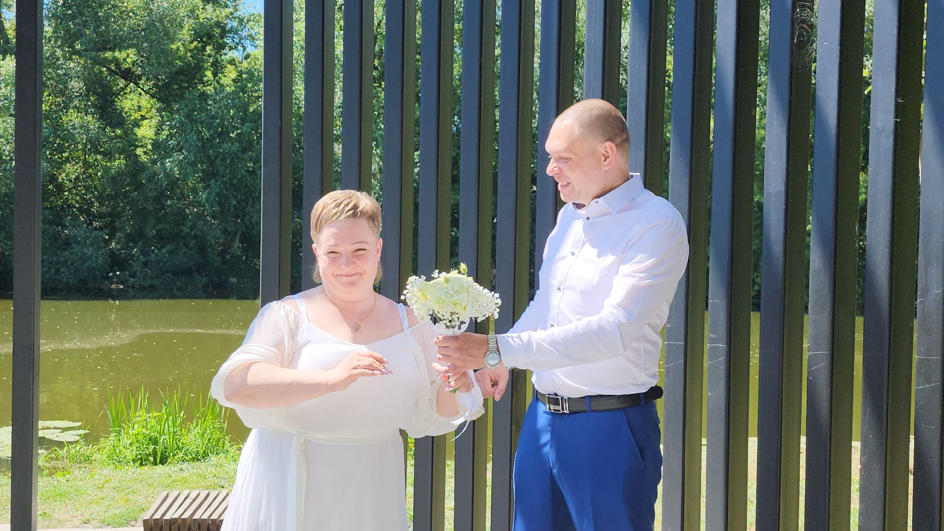 серпухов, подмосковье, принарский парк, свадьба, выездная регистрация брака, река Нара,