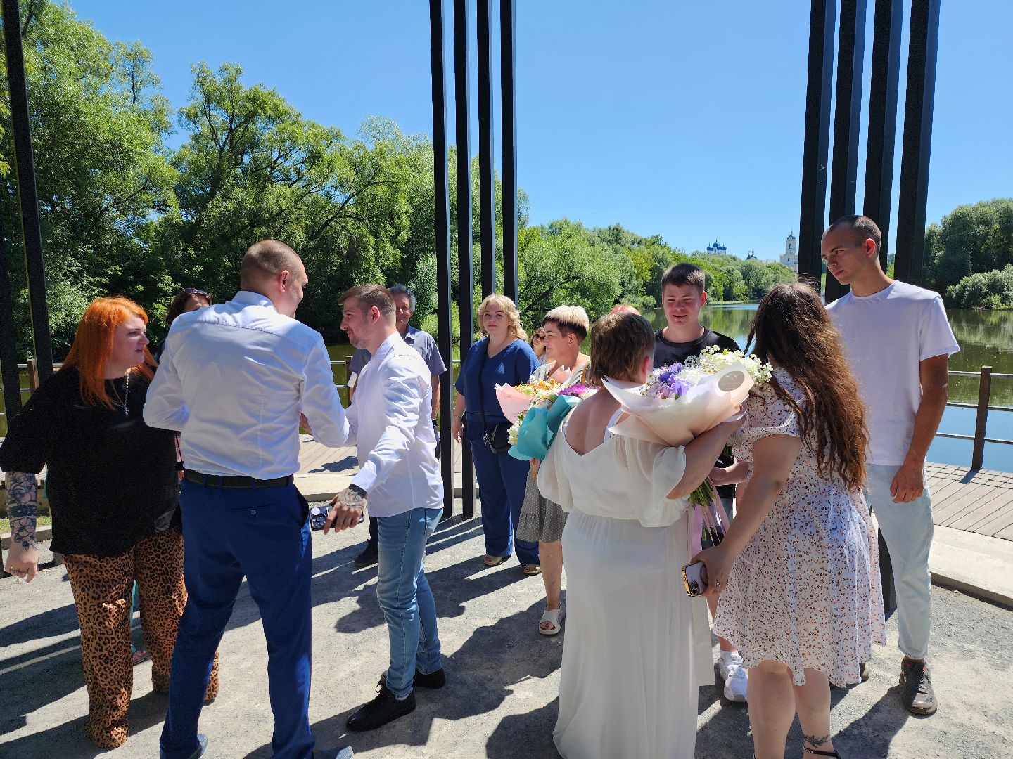 серпухов, подмосковье, принарский парк, свадьба, выездная регистрация брака, река Нара,