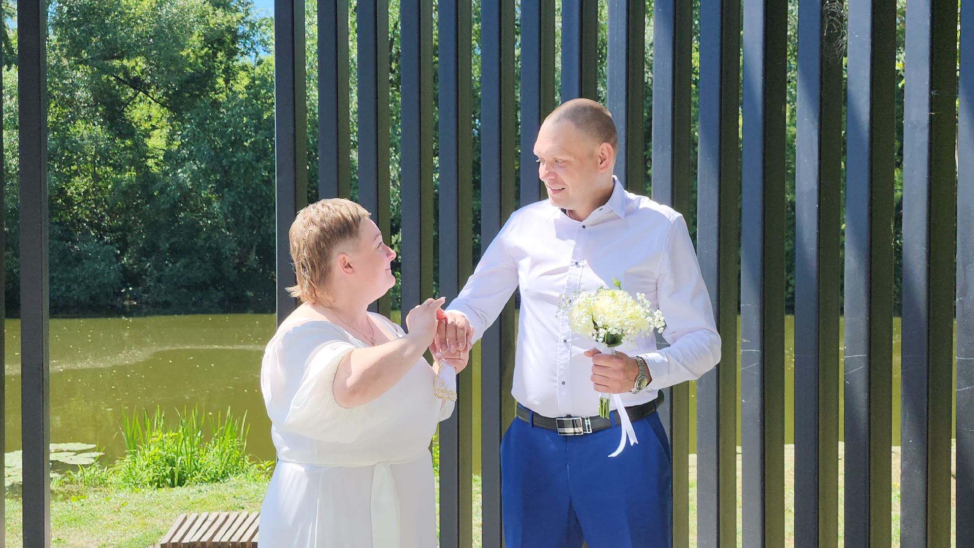 серпухов, подмосковье, принарский парк, свадьба, выездная регистрация брака, река Нара,