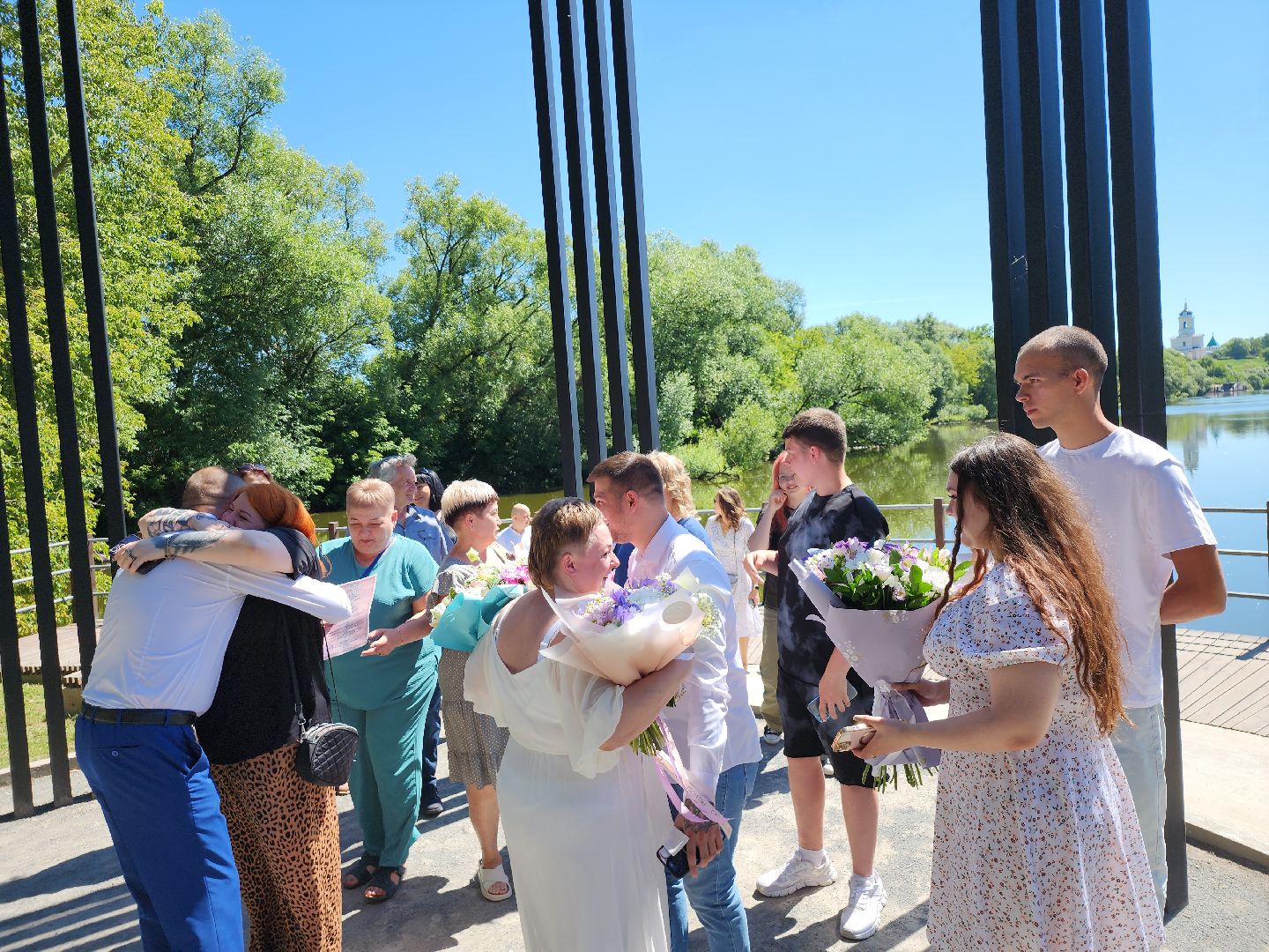 серпухов, подмосковье, принарский парк, свадьба, выездная регистрация брака, река Нара,