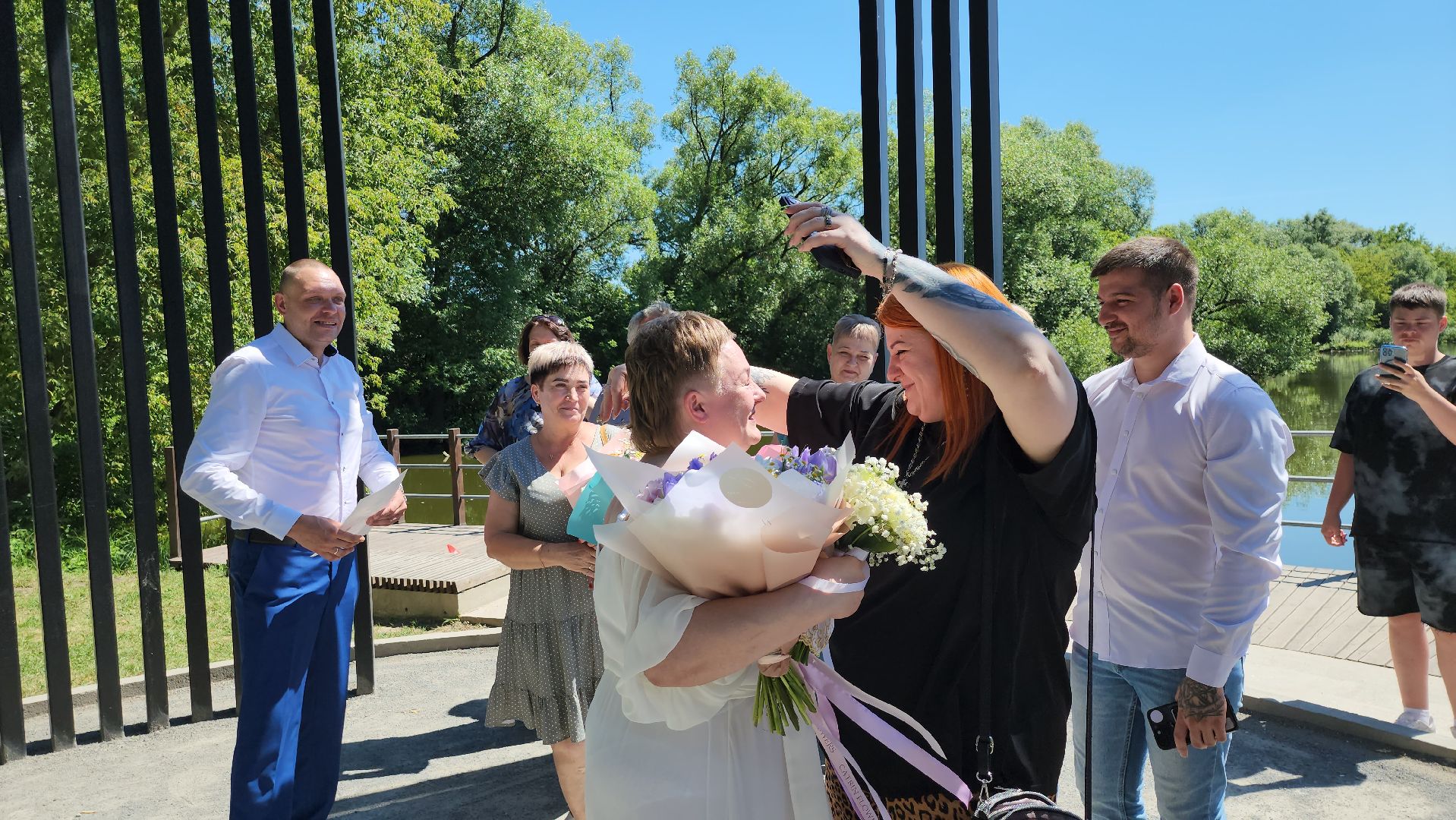 серпухов, подмосковье, принарский парк, свадьба, выездная регистрация брака, река Нара,