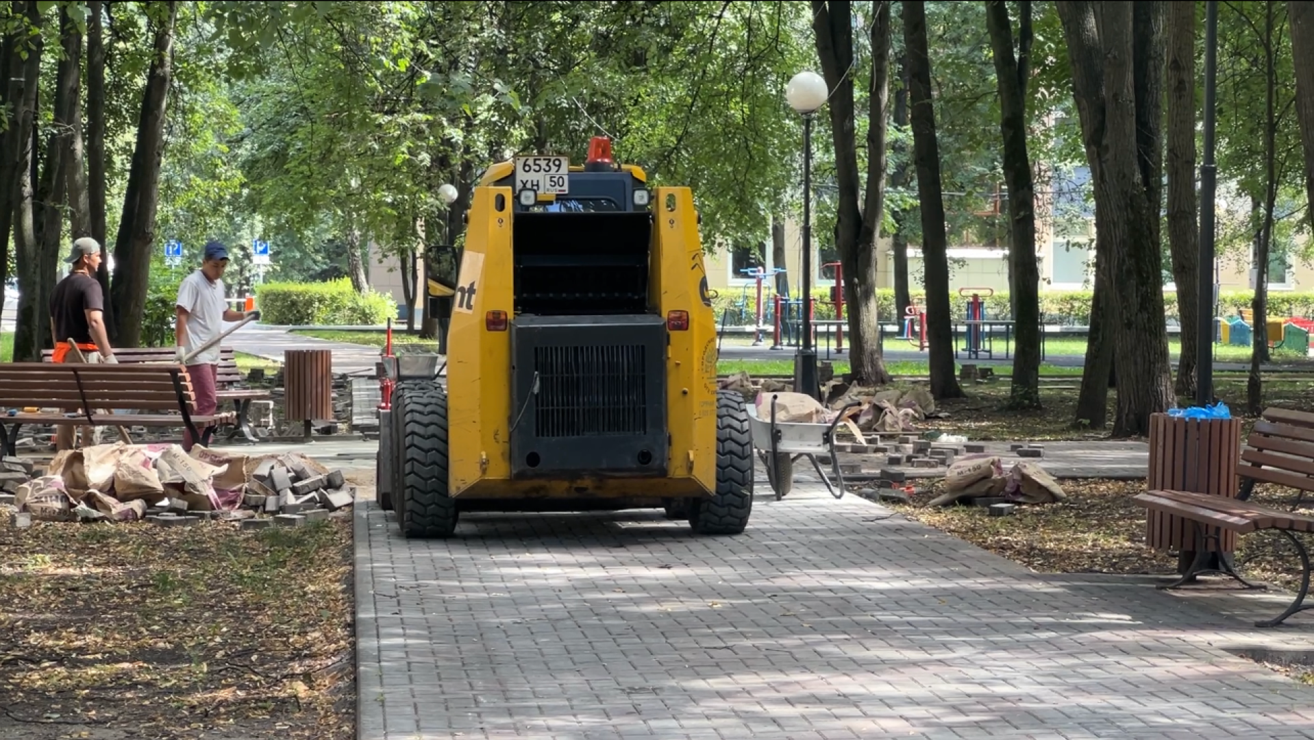 химки, благоустройство, сквер,